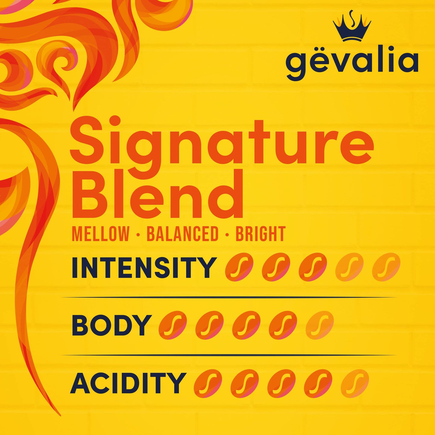 Gevalia Signature Blend Mild Light Roast K-Cup Coffee Pods, 84 ct Box