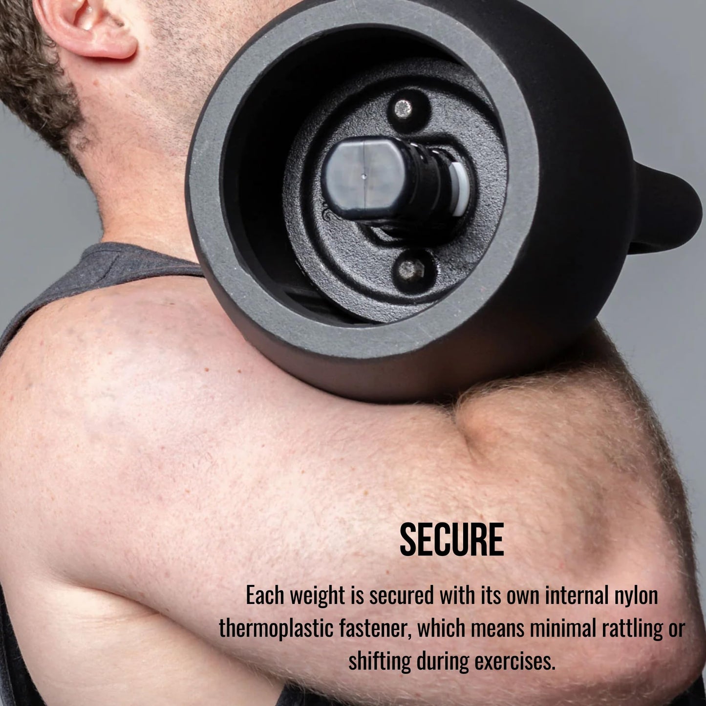 Rep Fitness Adjustable Kettlebell | 16 kg | Weight Set for Home Gym | Strength Training Equipment for Men & Women | Compact Steel Bell with Ergonomic Handle