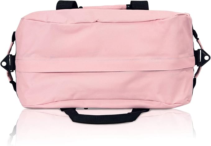 DALIX 18" Two Tone Duffle Bag Medium Black Red Blue Gold Pink Purple Gray