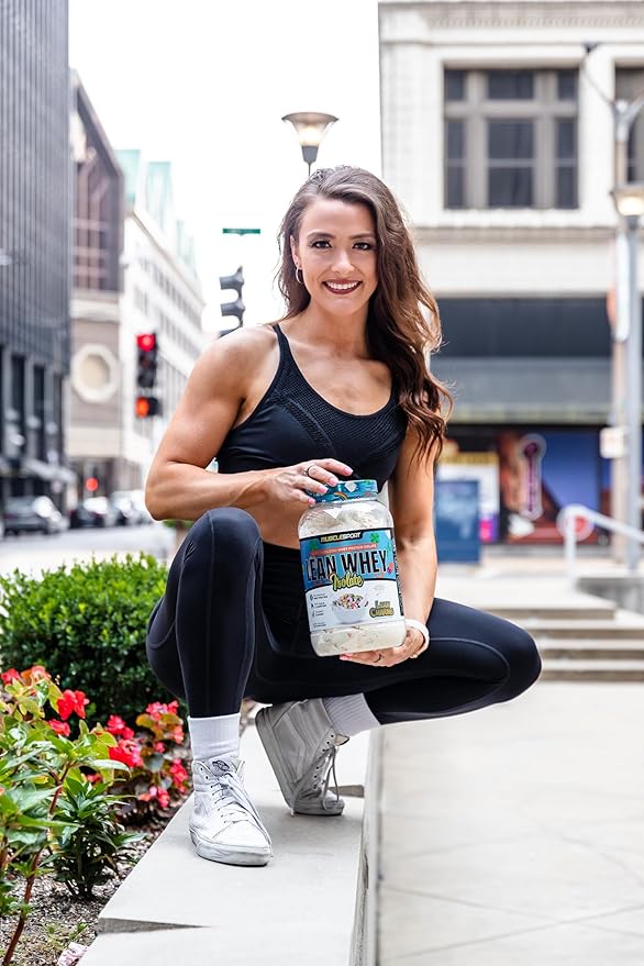 Musclesport Lean Whey Revolution??Protein Powder - Whey Protein Isolate - Low Calorie, Low Carb, Low Fat, Incredible Flavors - 25g Protein per Scoop (2lb, Lean Charms)