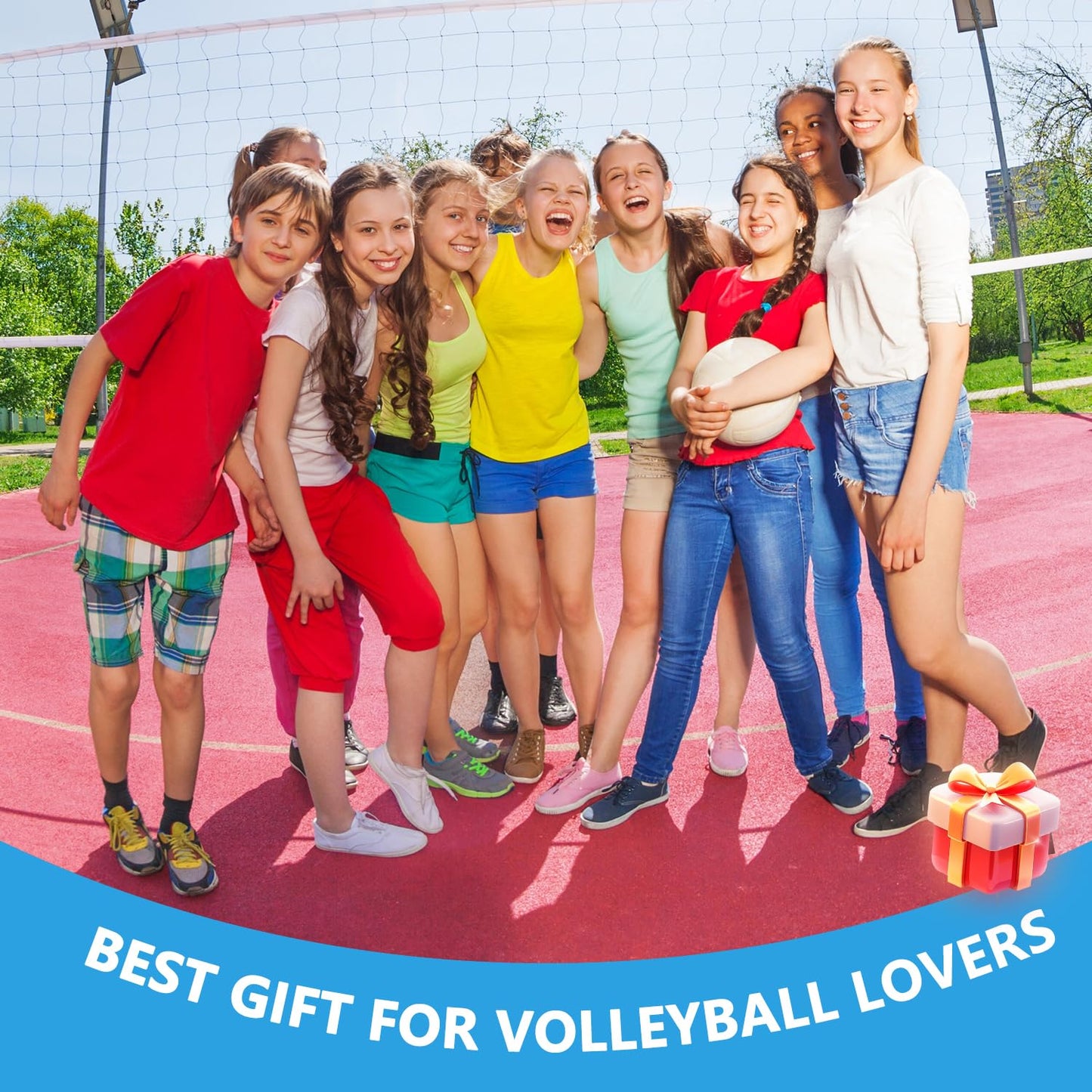 Upgraded Volleyball Training Equipment Aid, Premium Solo Practice Trainer for Serving, Setting, Spiking & Arm Swing, Perfect volleyaball Trainer kit for Beginners & Pro, Perfect Volleyball Gift.