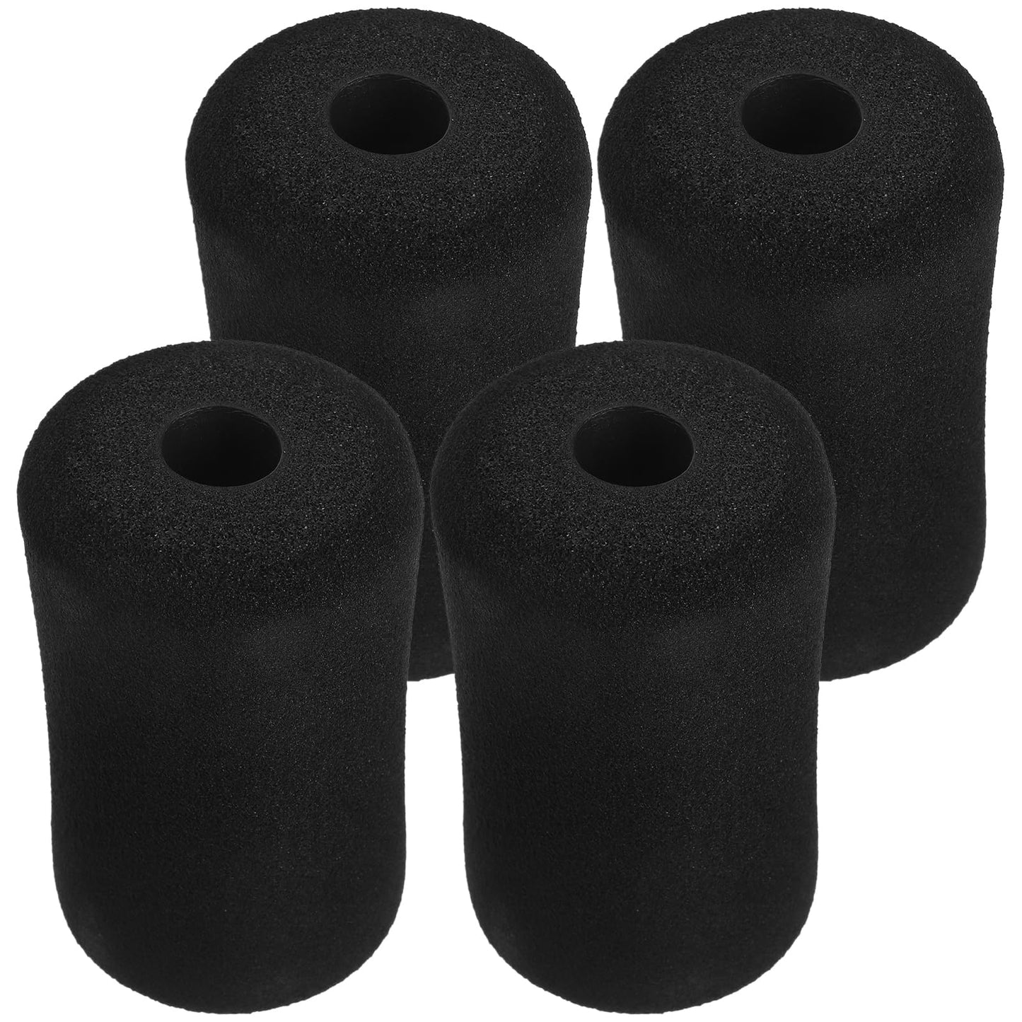 Mipcase 4Pcs Foam Roller Replacement Covers for Gym Exercise Equipment Pads Cushion Support Sleeves for Ab Training Leg Extension Home Workout