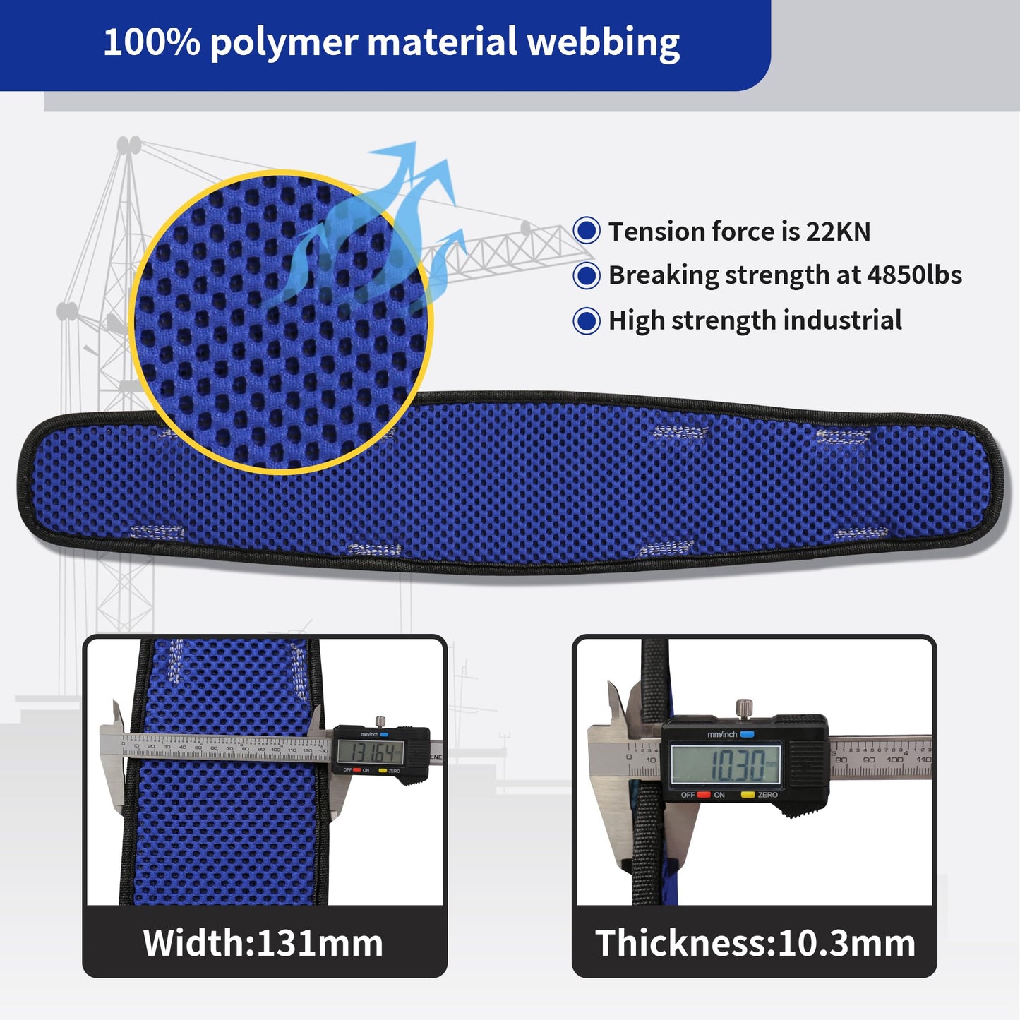 DIJJIG Full Body Protection Safety Harness 5pt Adjustment Safe Comfortable Construction Positioning Extra LongThick Leg Back Padded Push Button Quick Lock Buckle OSHA/ANSI compliant