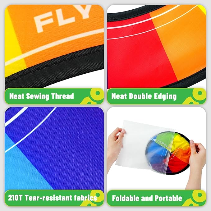 Donfly Flying Disc ，3 Pack Flying Ring, Pool Toys,Beach Games,Backyard Games,Outdoor Games,Outdoor Toys for Adults