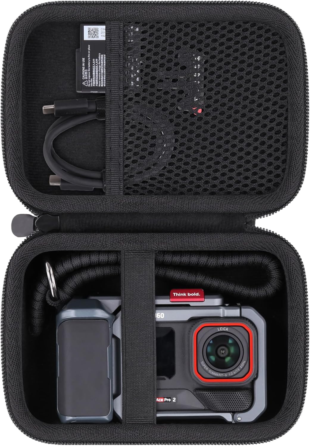 Baval Insta360 2 Camera Case Compatible with Ace Pro Waterproof Action Camera(Small Case)