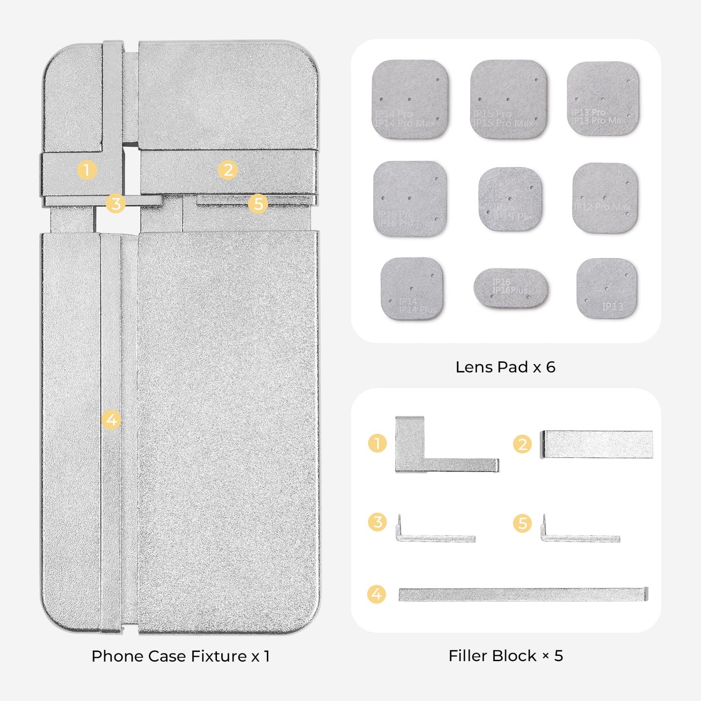 HTVRONT Phone Cases Heat Press - 3D Vacuum Heat Press with is Software, Auto Temperature Control. Includes 2 Adjustable Phone Fixture(Compatible with iPhone & Android)