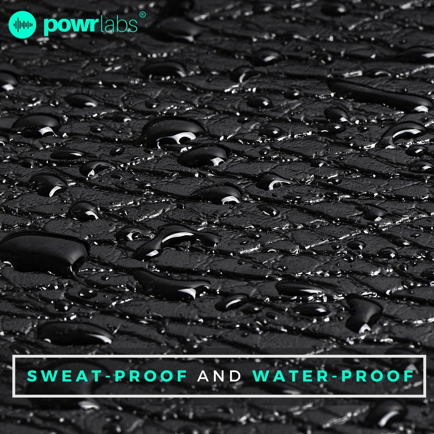 Powr Labs Rowing Machine Mat, Treadmill Mat for Carpet & Hardwood Floors - Rower Mat for Hydrow, Concept 2, Peloton Rower, Exercise Equipment, Gym Equipment
