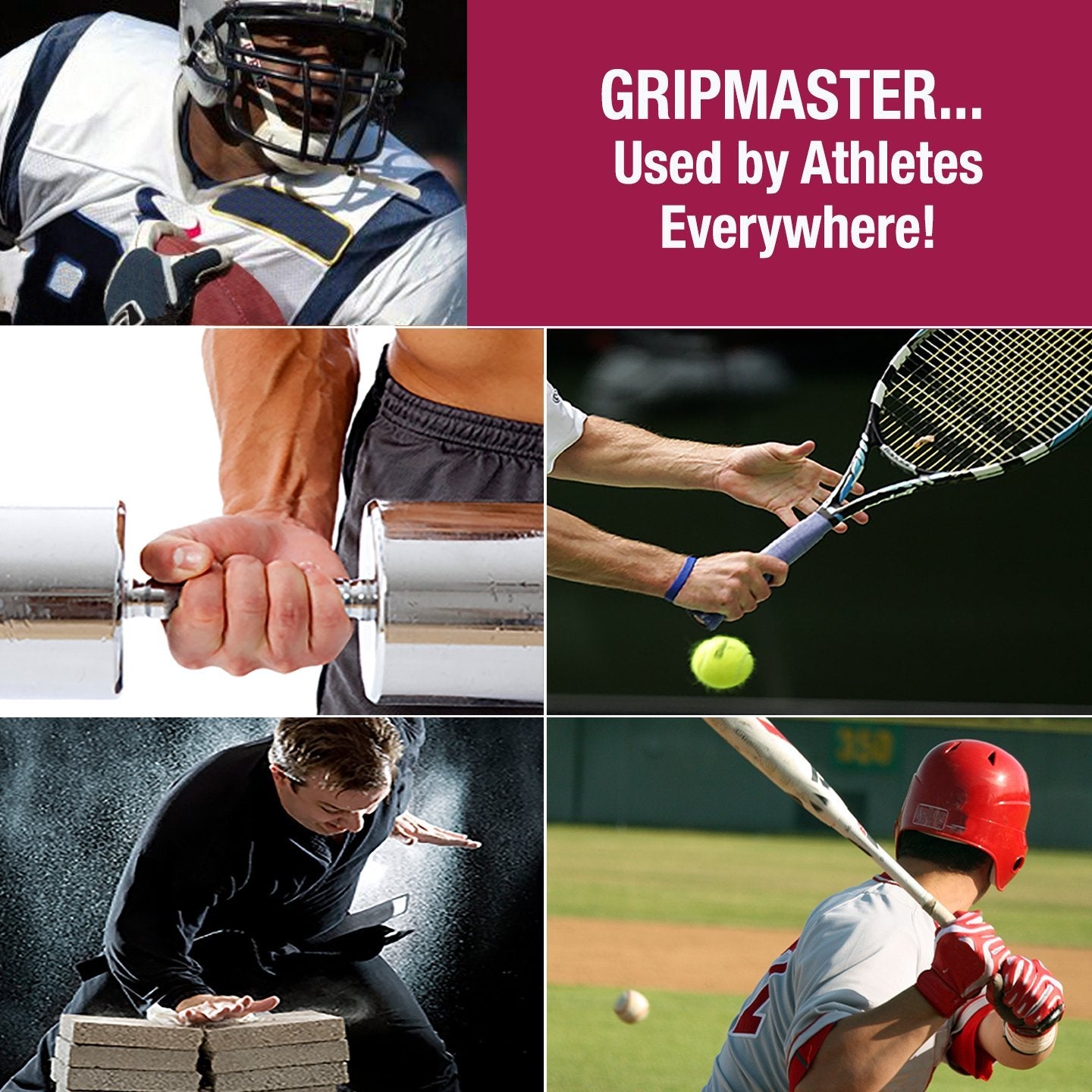 Prohands Gripmaster Hand Exerciser, Finger Exerciser (Hand Grip Strengthener), Spring-Loaded, Finger-Piston System, Isolate and Exercise Each Finger, (9 lb Heavy Tension, Black-Gripmaster)