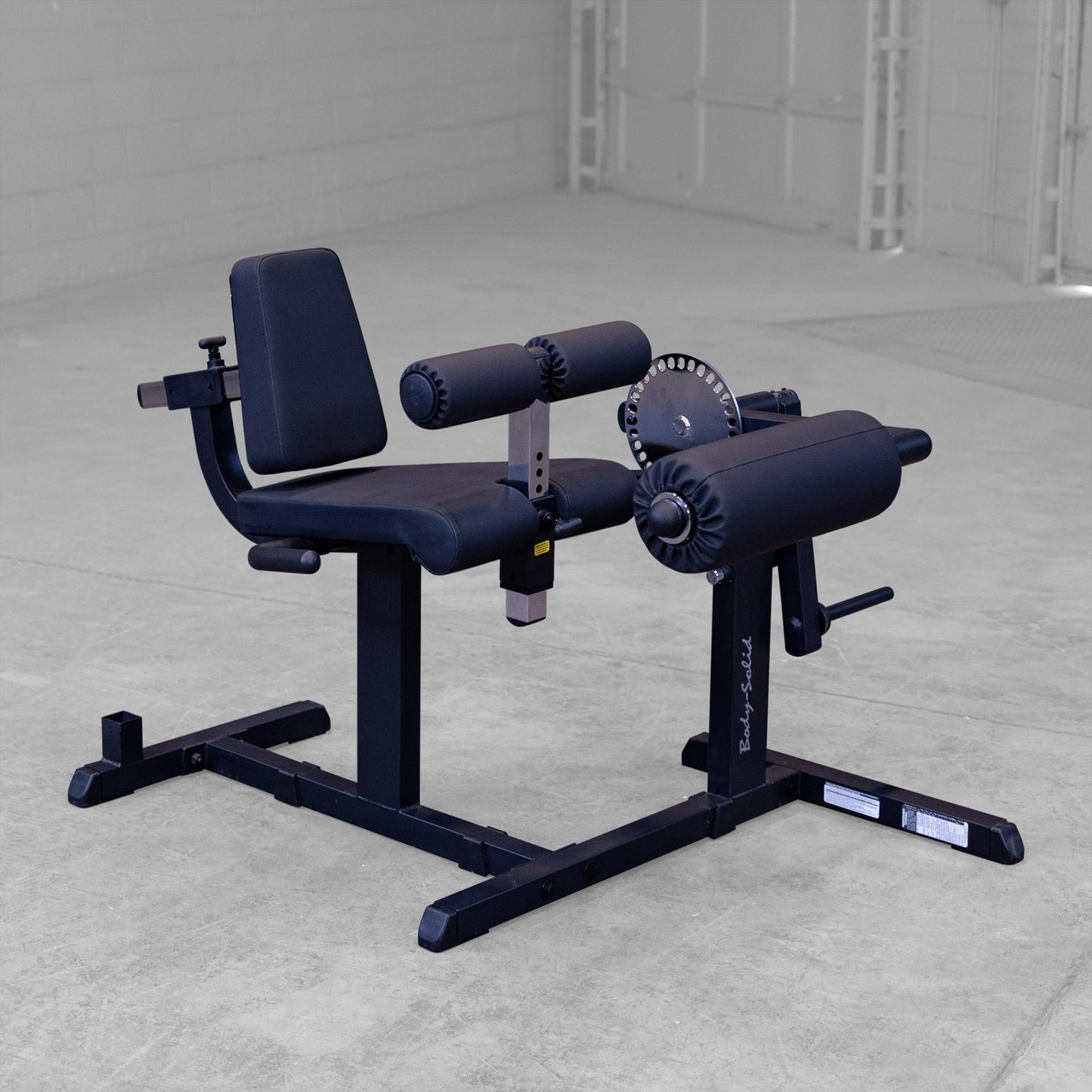 Body-Solid (GCEC340B) CAM Series Adjustable Leg Extension and Curl Machine - Comfortable, Heavy-Duty Home Gym Equipment for Hamstring and Quad Workouts - Black/Gray