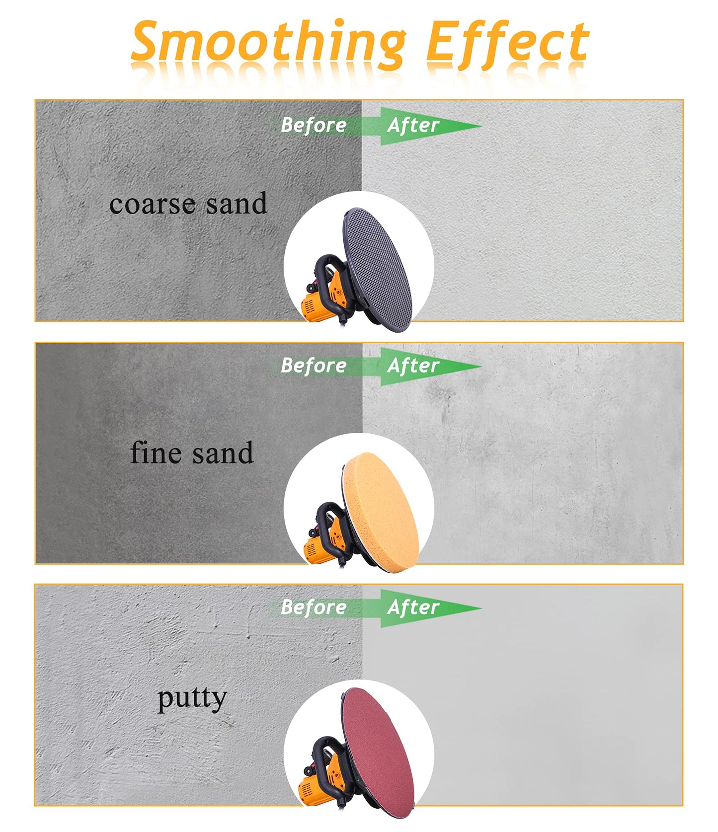 Concrete Trowel with Mixing Rod, Concrete Mixer, 80-200RPM 1680W Electric Plaster Mortar Cement Putty Trowel, Wall Smoothing Polishing Machine