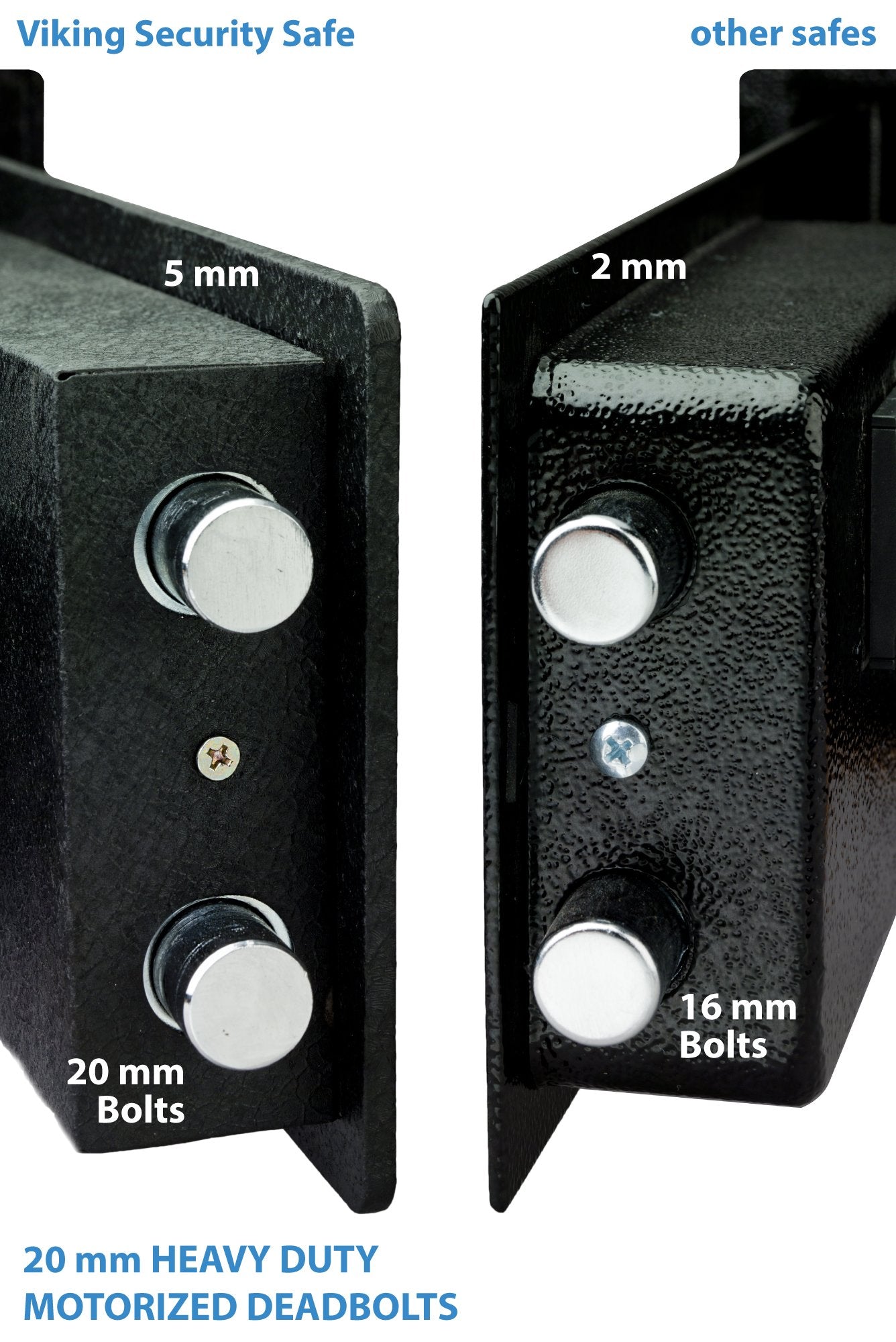 Viking Security Safe VS-52BLX Heavy Duty Hidden in Wall Safe Biometric Fingerprint