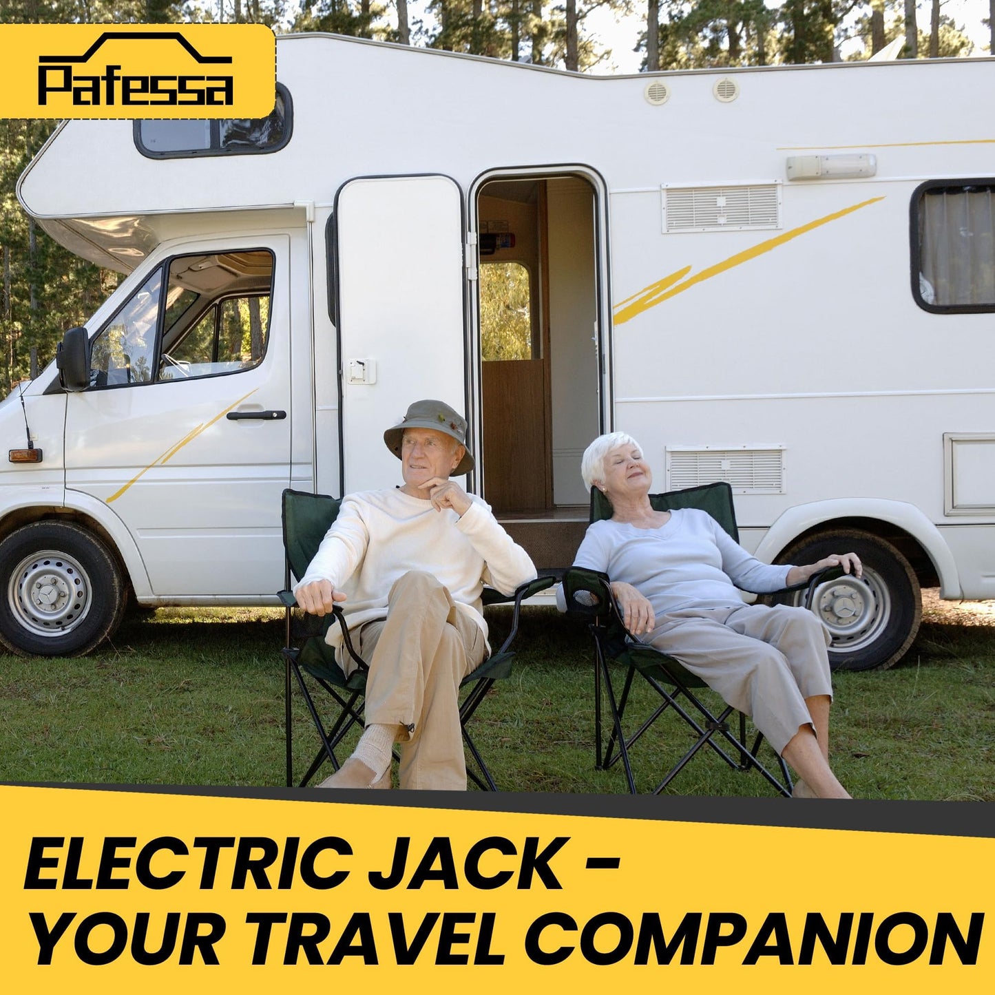 12V Electric Tongue Jack 5000lb A-Frame Heavy Duty Trailer Jack 18” Travel Add 4.5” with The Drop Foot & LED Light for Travel Trailer Camper, Protective Cover Included