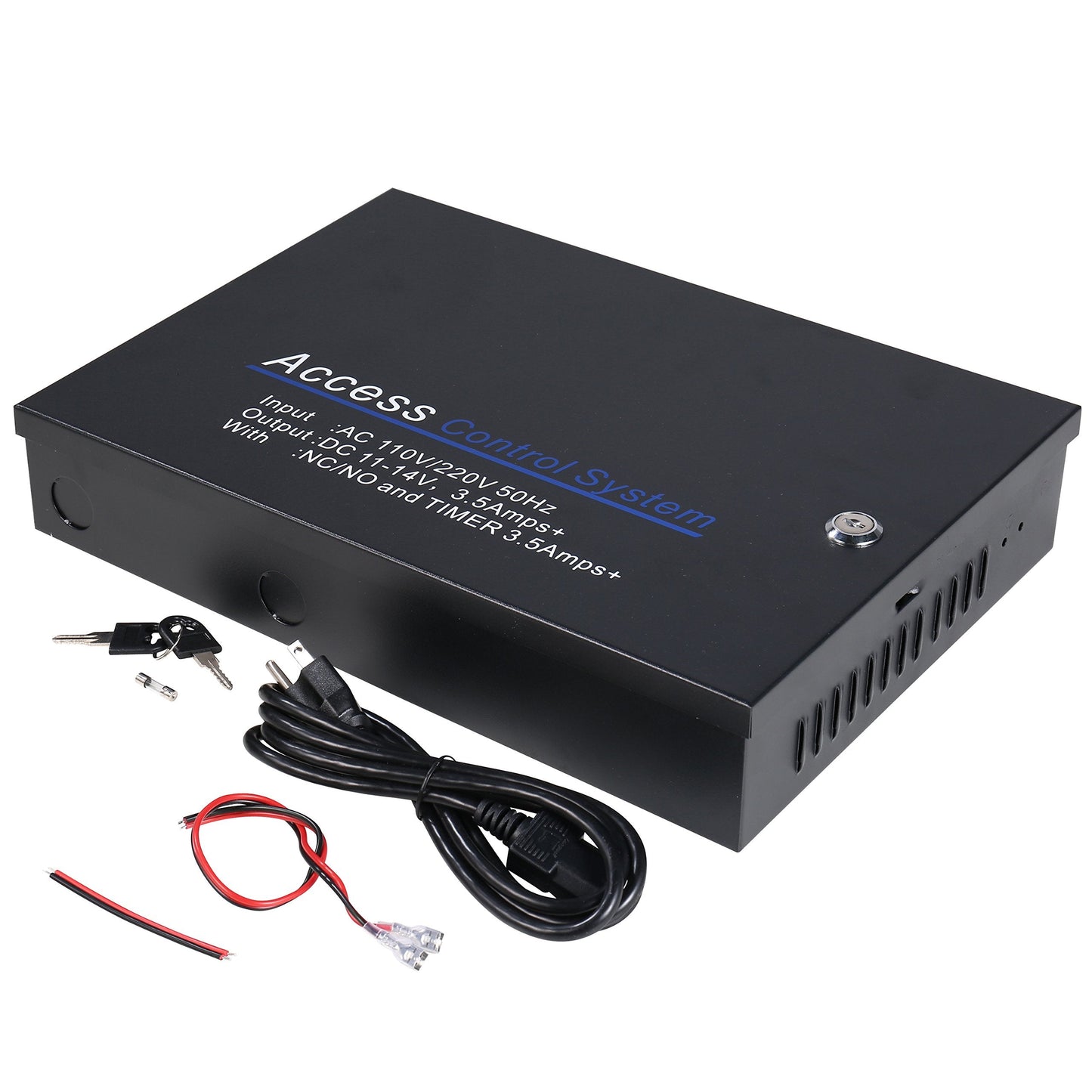 UHPPOTE Commercial Grade Four Door Security Access Control Panel Including Power Supply with Backup Battery Link