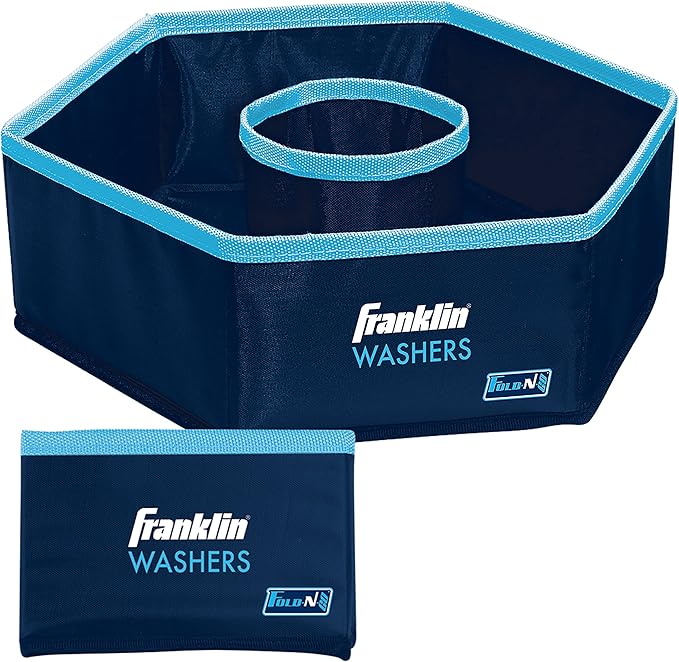 Franklin Sports Washer Toss Game Set - Outdoor Washers Set with Targets + Washers - Perfect for Lawn, Beach + More - Classic Outside + Tailgate Game