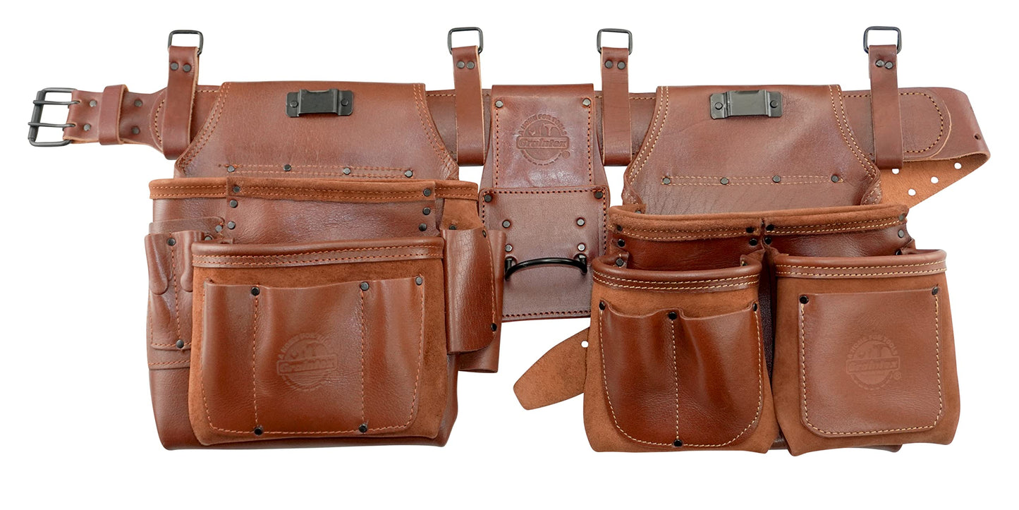 Graintex AD2548 4 Pc 17 Pocket Framers Tool Belt Ambassador Series