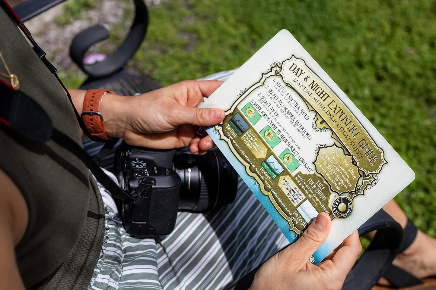 DSLR Workshops Photography Manual Mode Cheat Sheet for DSLR Cameras and Mirrorless. Exposure Guide for ISO, Aperture