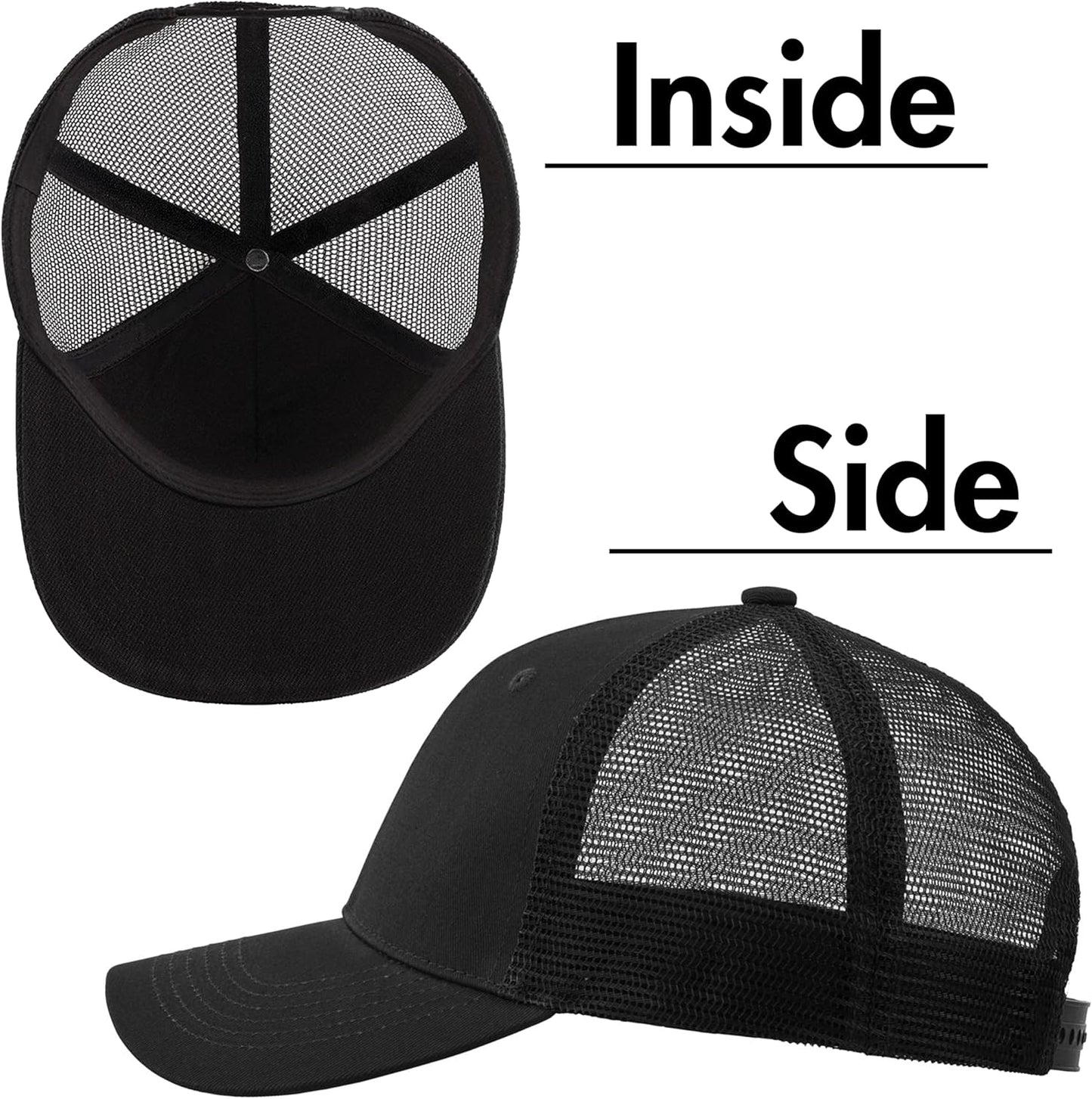 Skiennix Men's Birthday Gift - Unique Funny Gifts for Dad, Grandpa | Black Handyman Hat