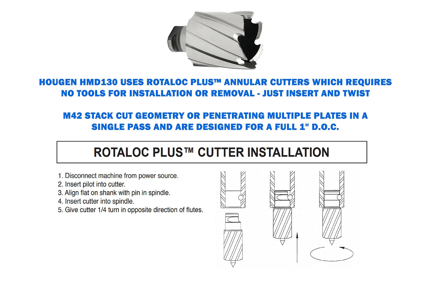 Hougen HMD130 Ultra Low Profile lightweight right angle drill with large capacity. Replaces HMD115 and HMD150