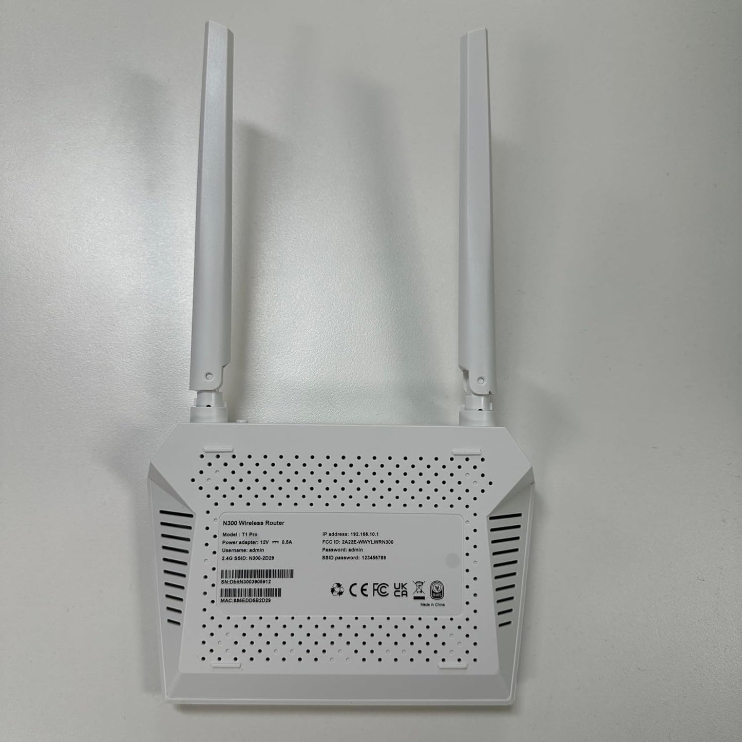 U-SPEED N300 2.4G Setup 300Mbps WiFi Router Easy Wireless Internet Network Router, Supports Wireless Repeater, WISP, Up