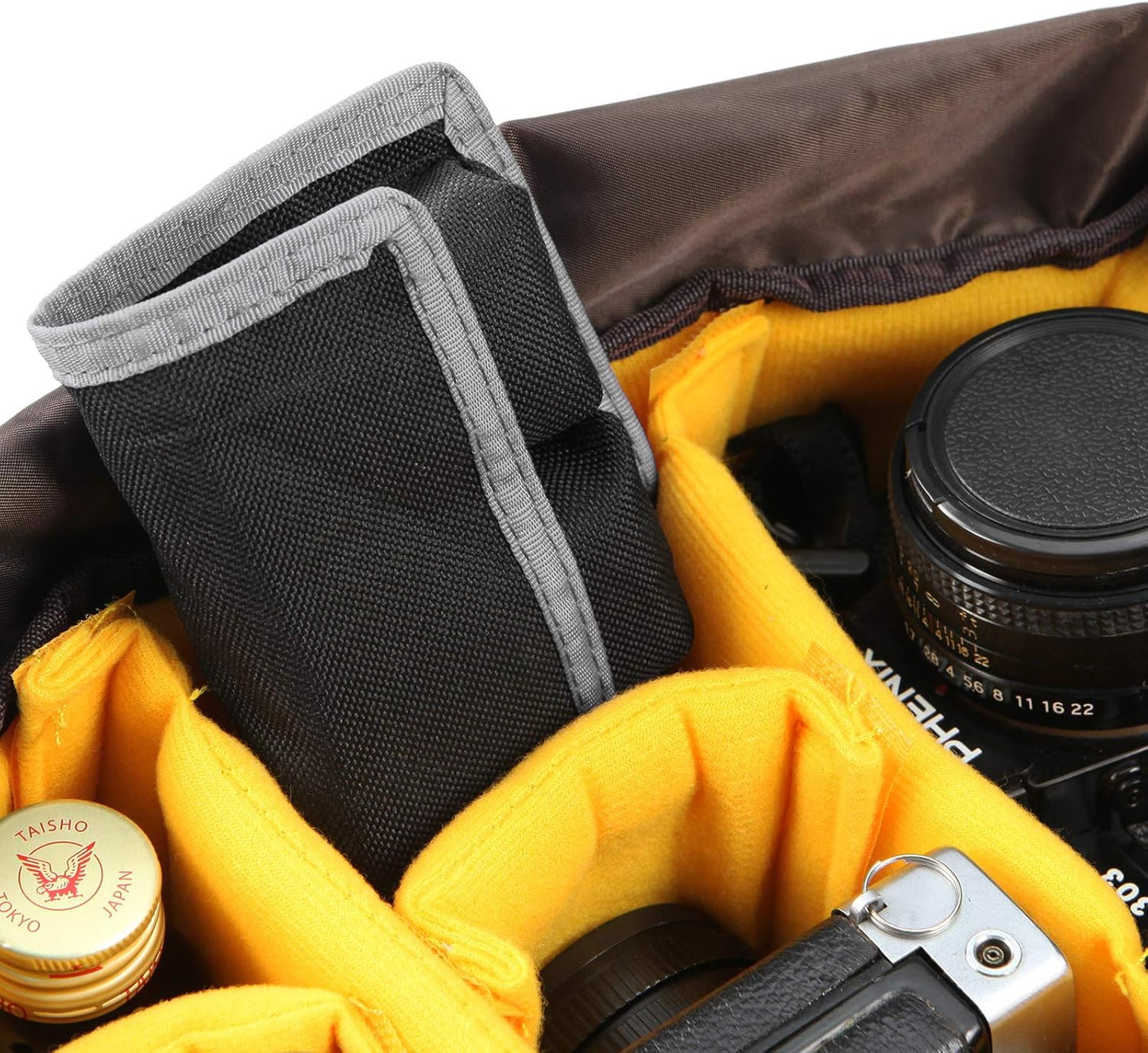 Meking (4 LP-E6 LP-E8 LP-E10 LP-E12, EN-EL14 EN-EL15, NP-FW50 NP-F550 NP-FM500H DSLR Battery Case Holder Storage Bag