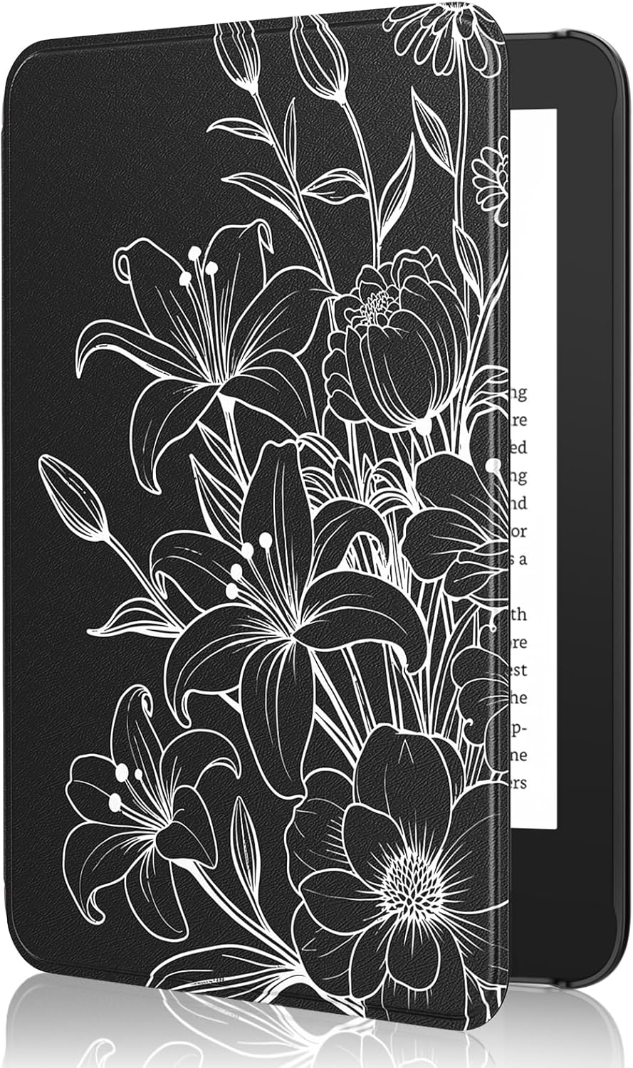 MoKo 6" (11th Generation-2024 2024/2022 11th Case Fits All-New E-Reader Release), Lightweight Shell Cover with Auto