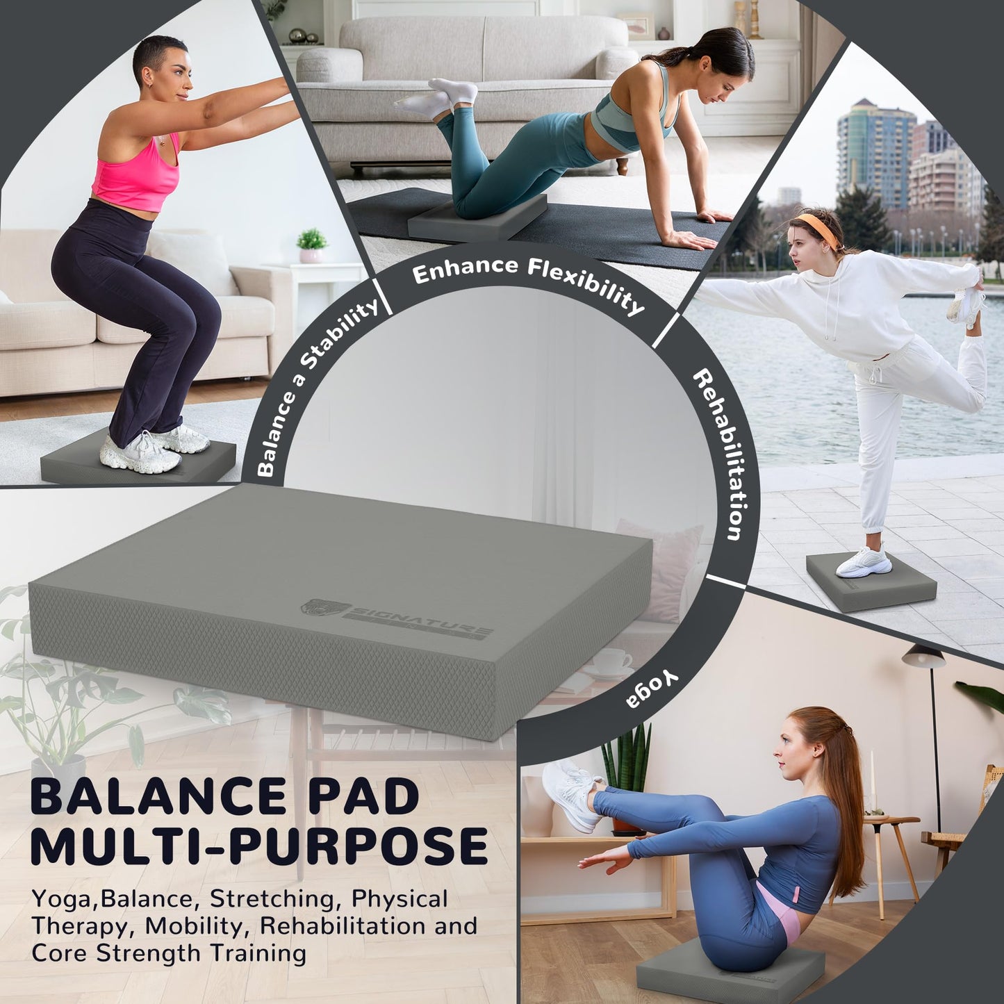 Fitvids Balance Pad, Nonslip Foam Balance Pad