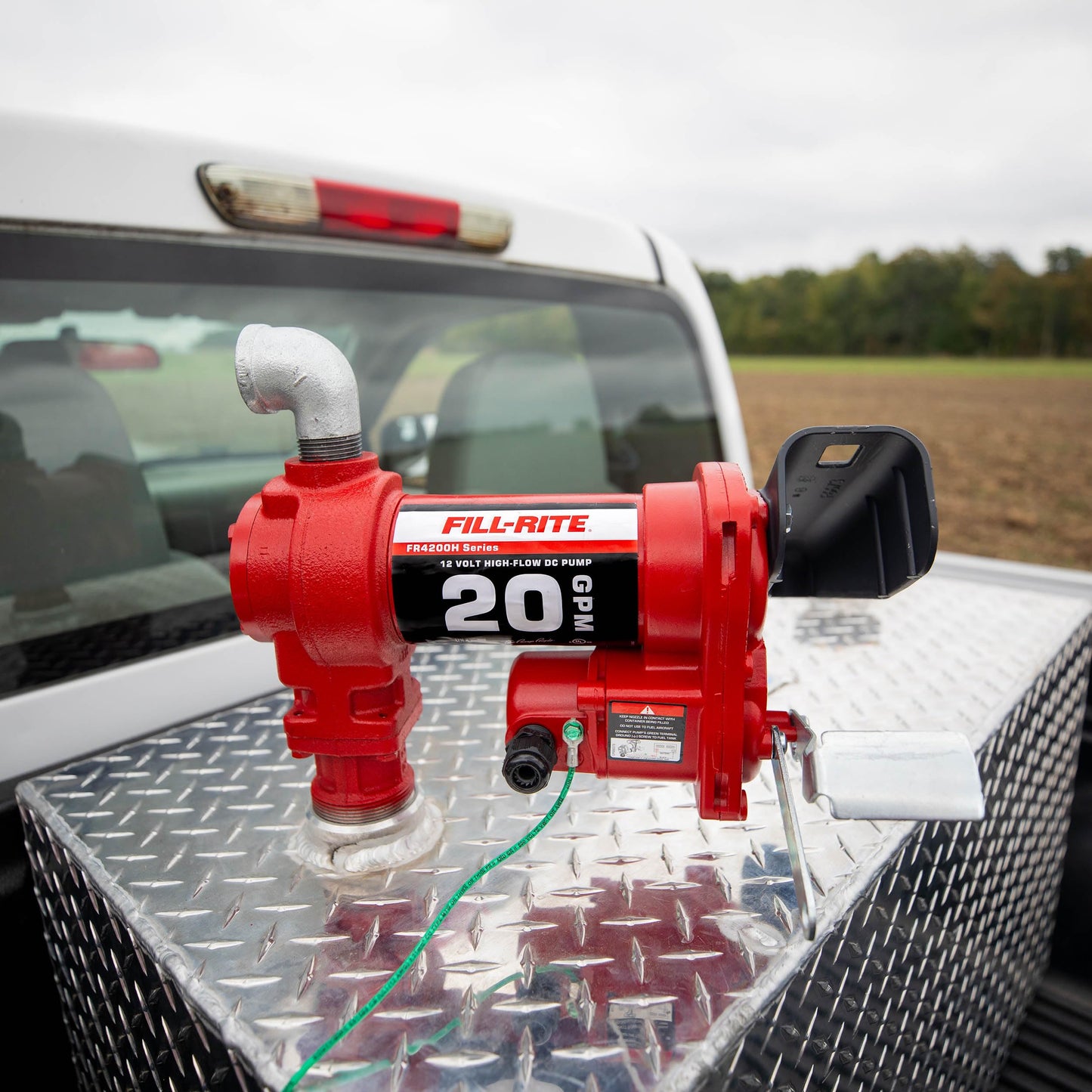 Fill-Rite FR4204H 12V 20 GPM Fuel Transfer Pump (Pump Only) | Gasoline, Diesel, Kerosene, Ethanol Blends, Methanol Blends, & Biodiesel