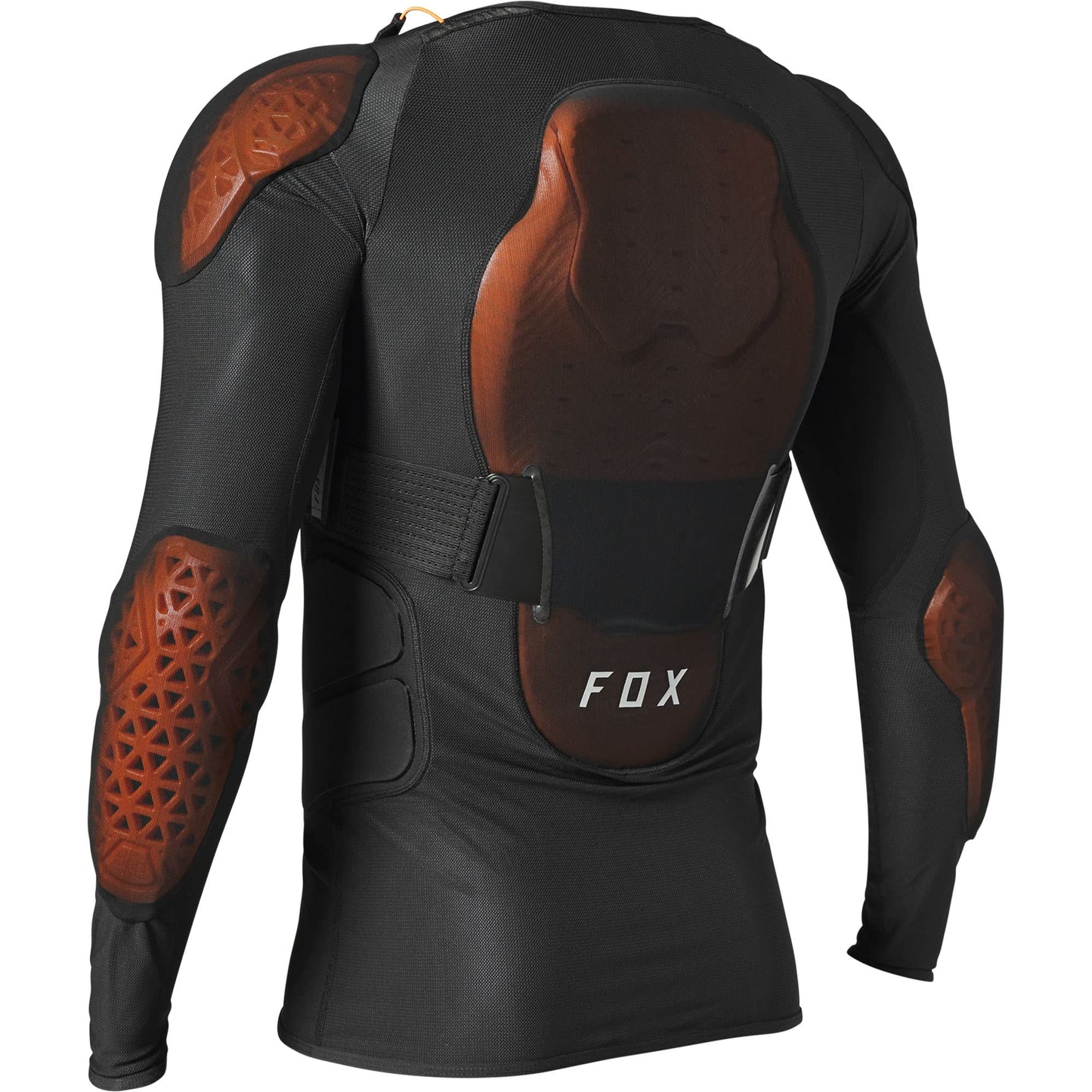 Fox Racing Baseframe Pro D30 Motocross Dirt Bike Chest Guard Jacket, Black, Large