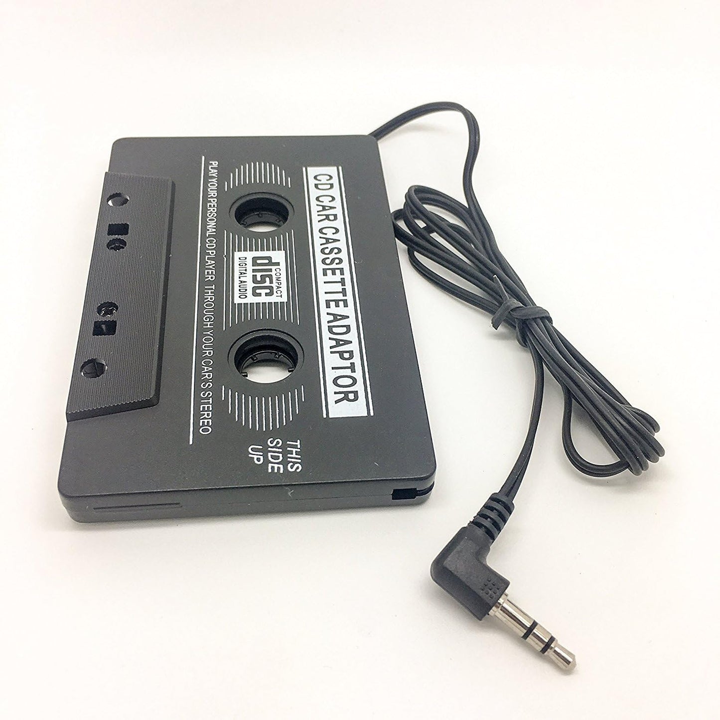 Master Cables Cassette 3.5mm MP3 Cassette Car Audio Adapter Universal Tape Adapter with AUX Cable Play Music from
