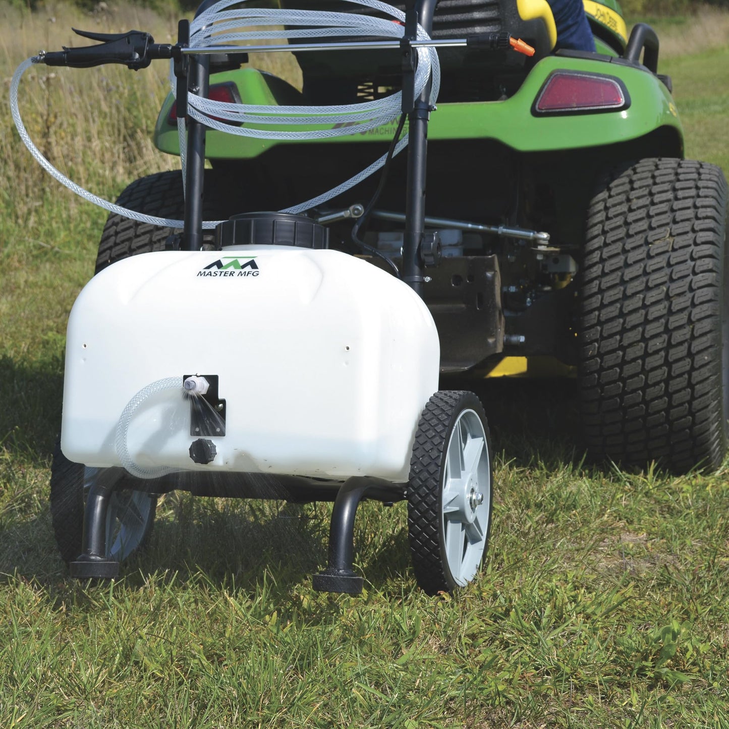 Master Mfg Revolt Lithium-Ion Series 9 Gallon Pull & Tow Sprayer-1.0GPM, 50" Swath