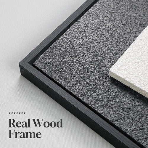 3-Piece Black & White Abstract Wall Art by [Brand Name] - Modern 3D Textured Geometric Paintings for Living Room & Hallway Decor