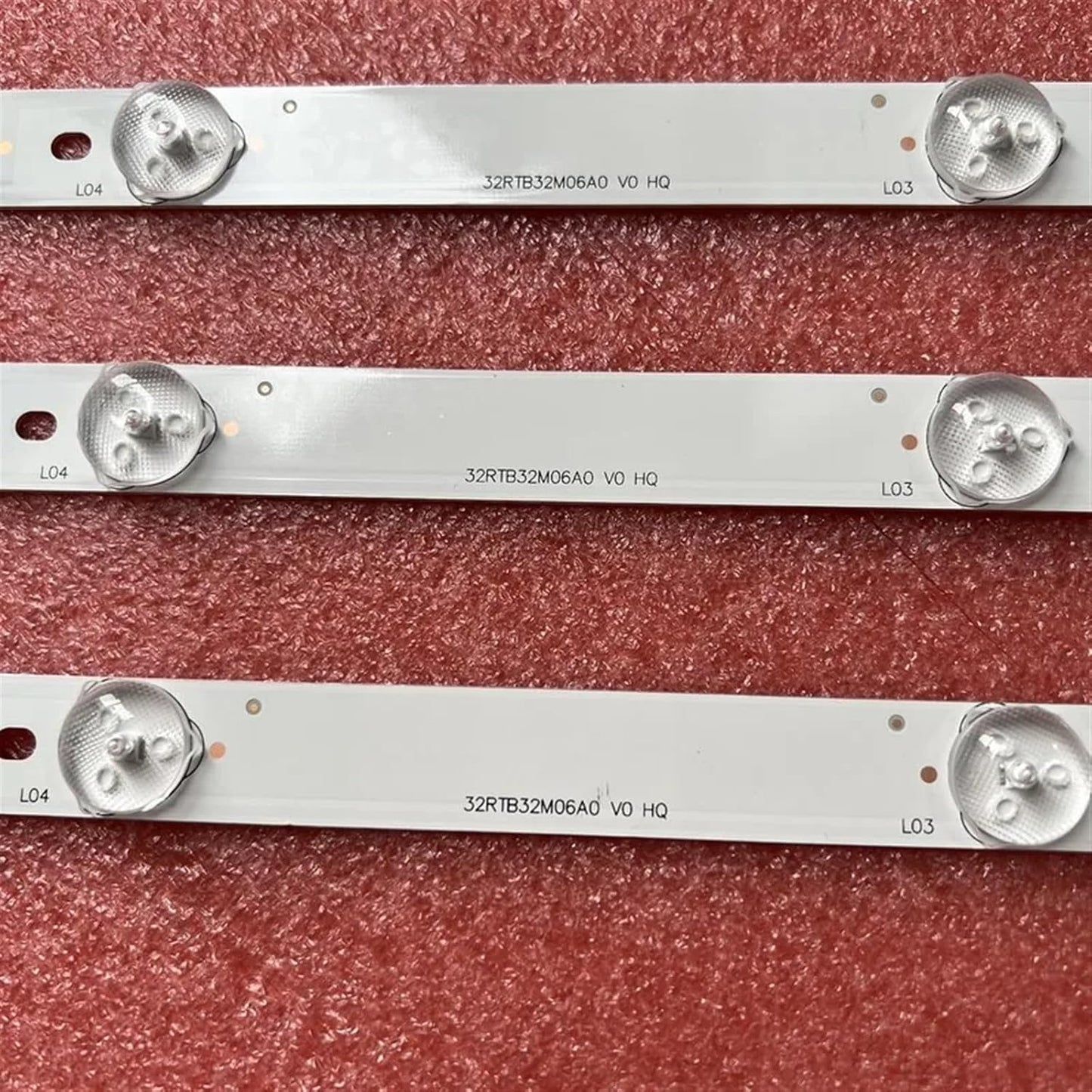 UFDIPLMY 3pcs 6LED 32ED05U-01B T32ED-06U-01B LED-32B500 32CE650 LED32C371 4C-LB320T-HQ2 Dl3261(a) 3pcs 1 LED Backlight