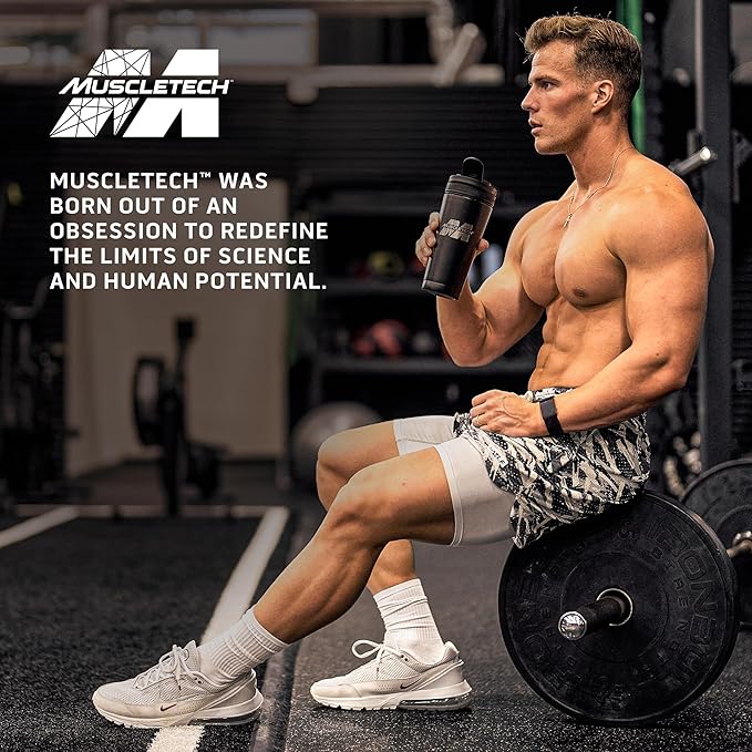 MuscleTech Thermogenic Testosterone Booster for Men, AlphaTest Thermo - T-Boost Mens Supplement with Tribulus Terrestris - Male Gym Workout Supplements for Muscle Growth, Stamina & Energy - 90 Pills