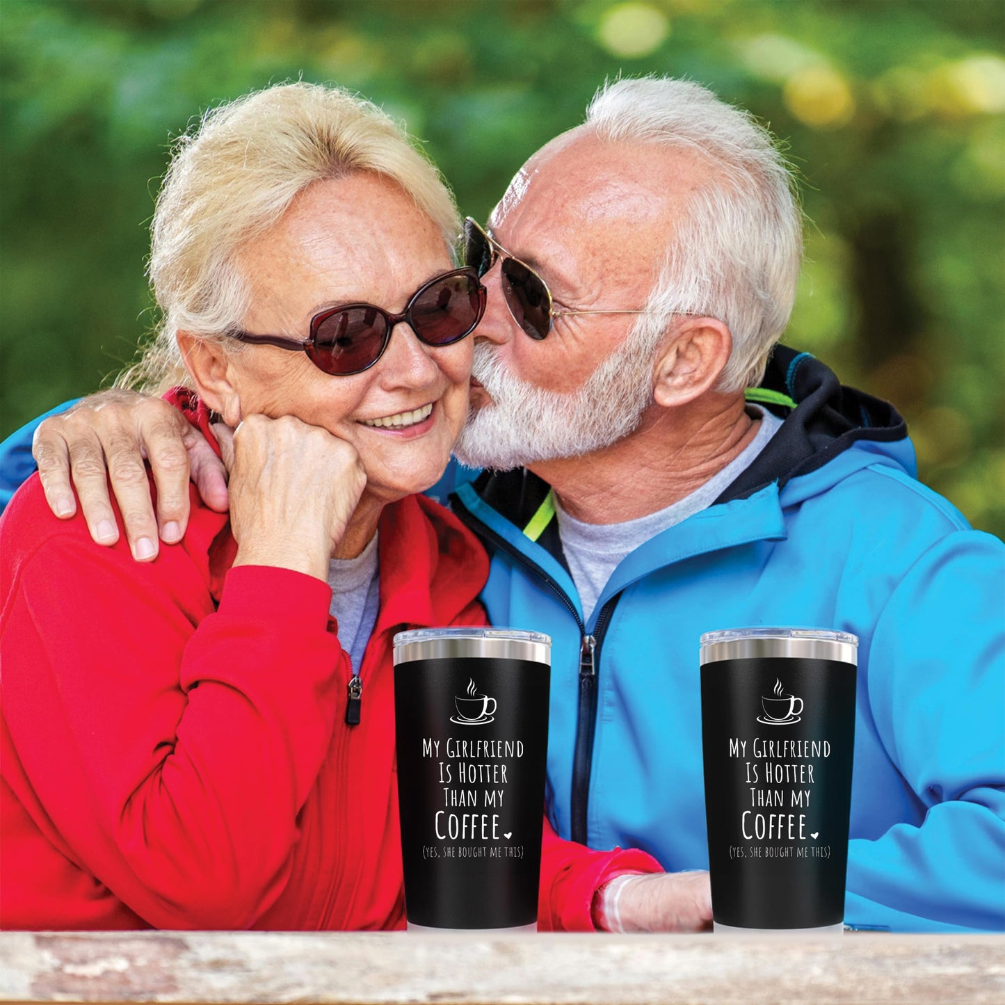 KLUBI You're The Best Thing I Found On The Internet Black Tumbler 14 Ounce - Husband Birthday Gift from Wife, Funny Romantic Cup, Anniversary Present for Men, Boyfriend Gifts, Presents For Him