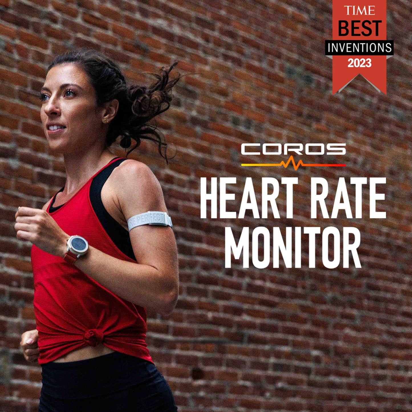 COROS Heart Rate Monitor, Comfort, Easy to wear, Auto-wear Detection, Advanced Sensor, Precise Data, Bluetooth, 38 Hours Battery Life, Connects up to 3 Devices at Once, for Run and Bike-Lime