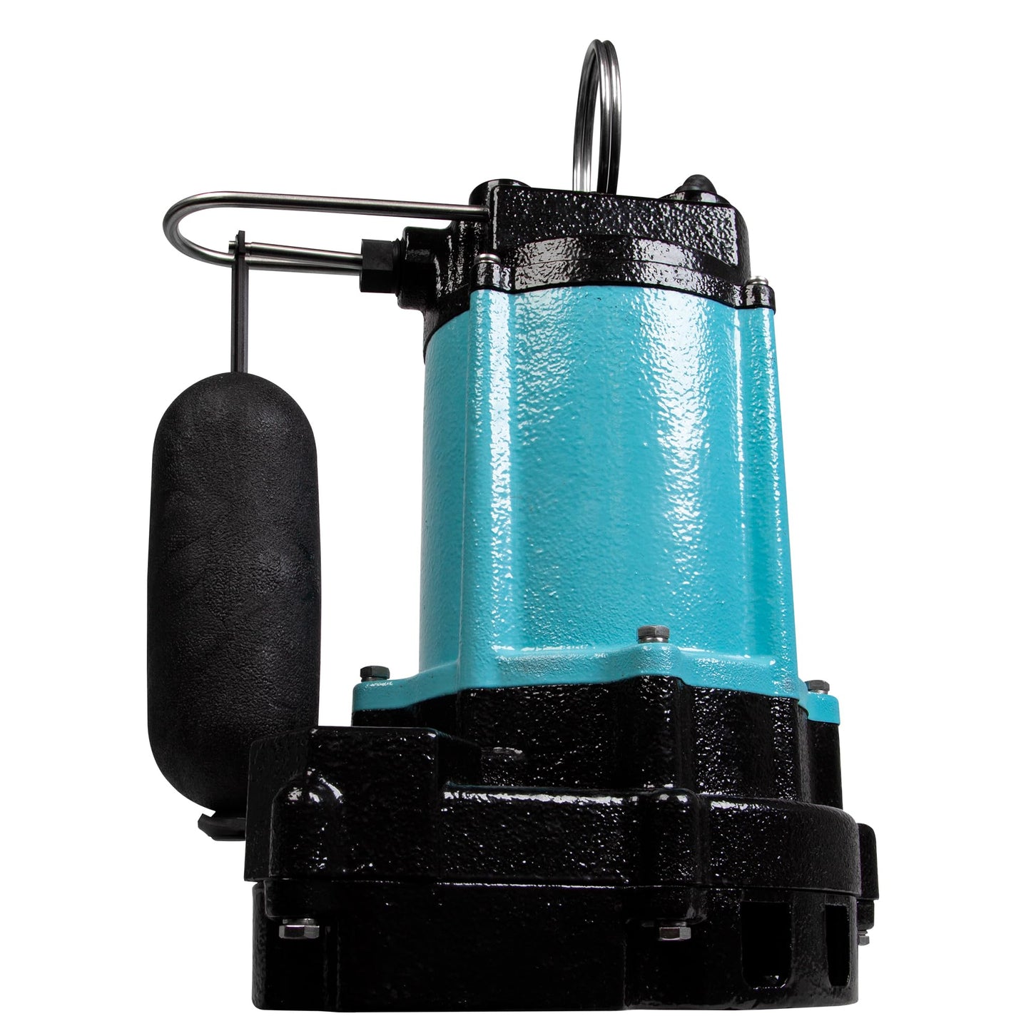 Little Giant 10ECH-CIA-SFS 115-Volt, 1/2 HP, 3600 GPH Automatic Submersible Cast Iron High Head Effluent Pump with Integral Snap-Action Float Switch and 20-Ft. Cord, Blue, 511623