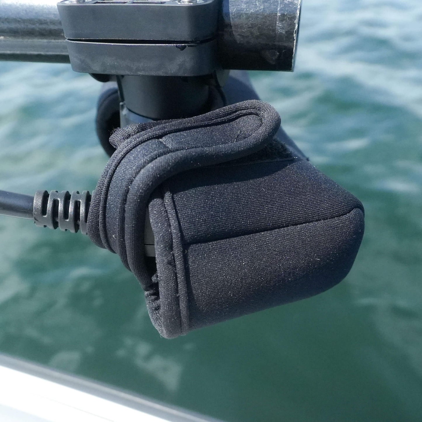 Neoprene Transducer Cover for Garmin Livescope Plus LVS34 and Lowrance ActiveTarget 2, Protect Your Live Scope LVs 34 Transducer