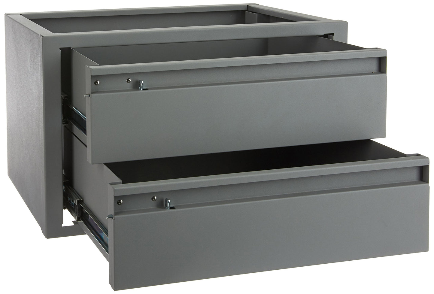 Kargo Master 40070 Grey 20" W x 12" H x 13.5" D Steel 2 Drawer Cabinet