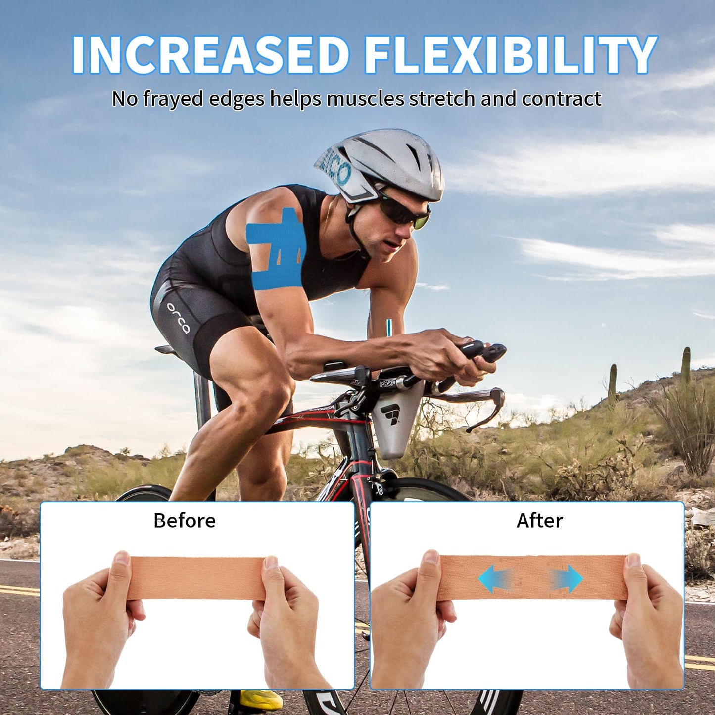 20PCS Kinesiology Tape for Shoulder, Shoulder Tape for Pain Relief Precut,Waterproof Breathable Shoulder Support & Stability Elastic, Latex-Free, Non-irritating to The Skin,Athletic Tape Four Colors
