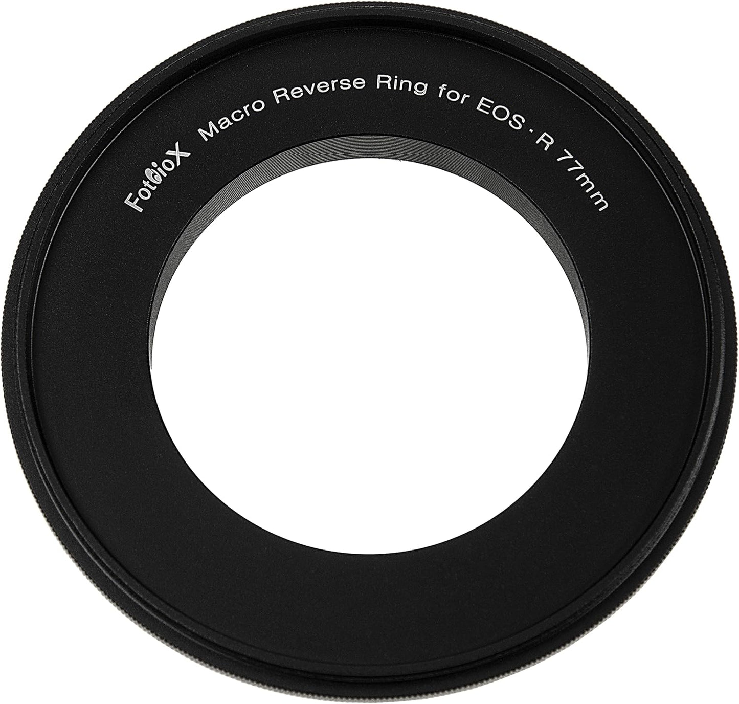 Fotodiox 77mm 77mm Cameras,Black,77-CRF Macro Reverse Ring Compatible with Canon RF - Camera Mount to Filter Thread