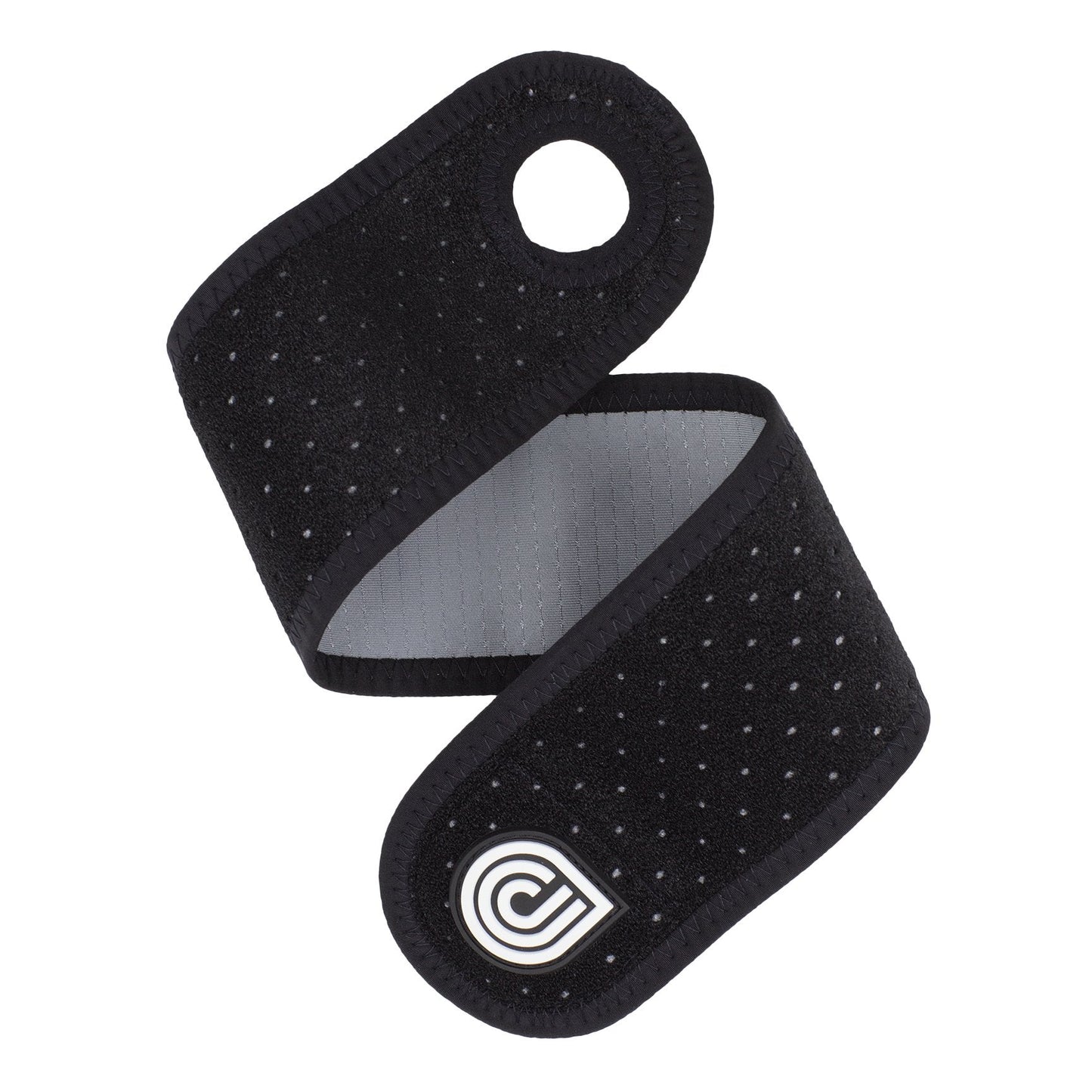 Dr Cool On The Go Ice Wrap for Wrist, Ankle, and Foot Pain Chemical Free (Black, Medium)