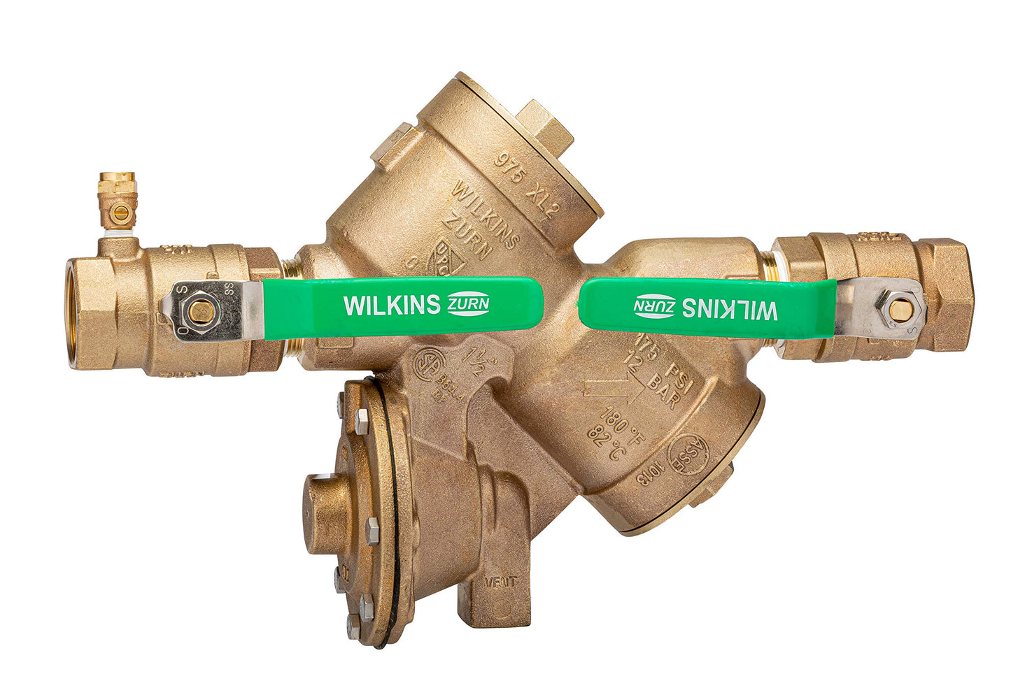 Zurn Wilkins 112-975XL2 1-1/2" 975XL2 Reduced Pressure Principle Backflow Preventer