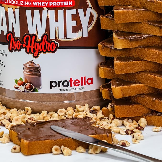 Musclesport Lean Whey Revolution??Protein Powder - Whey Protein Isolate - Low Calorie, Low Carb, Low Fat, Incredible Flavors - 25g Protein per Scoop - 2lb Protella
