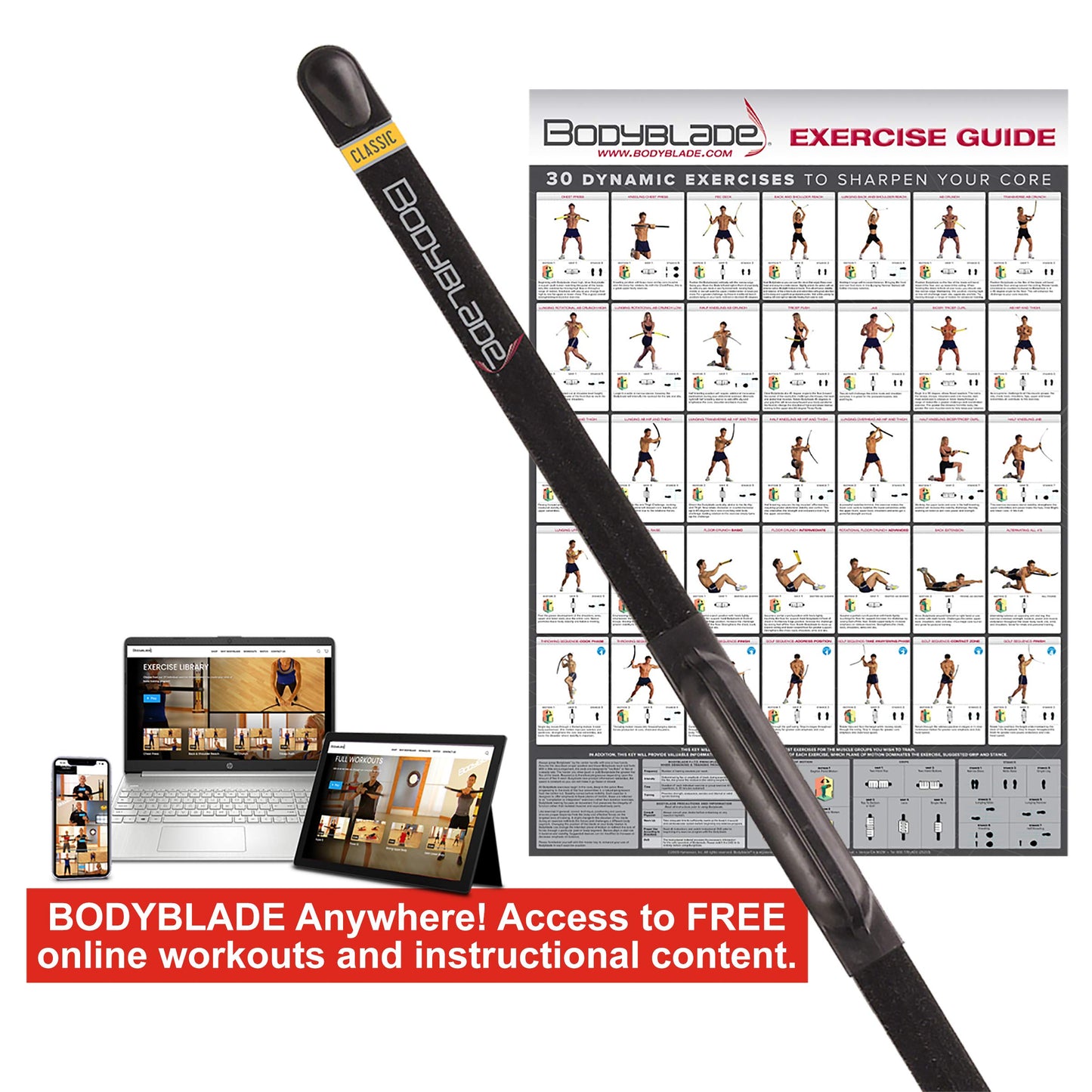 Bodyblade Classic Kit, Black