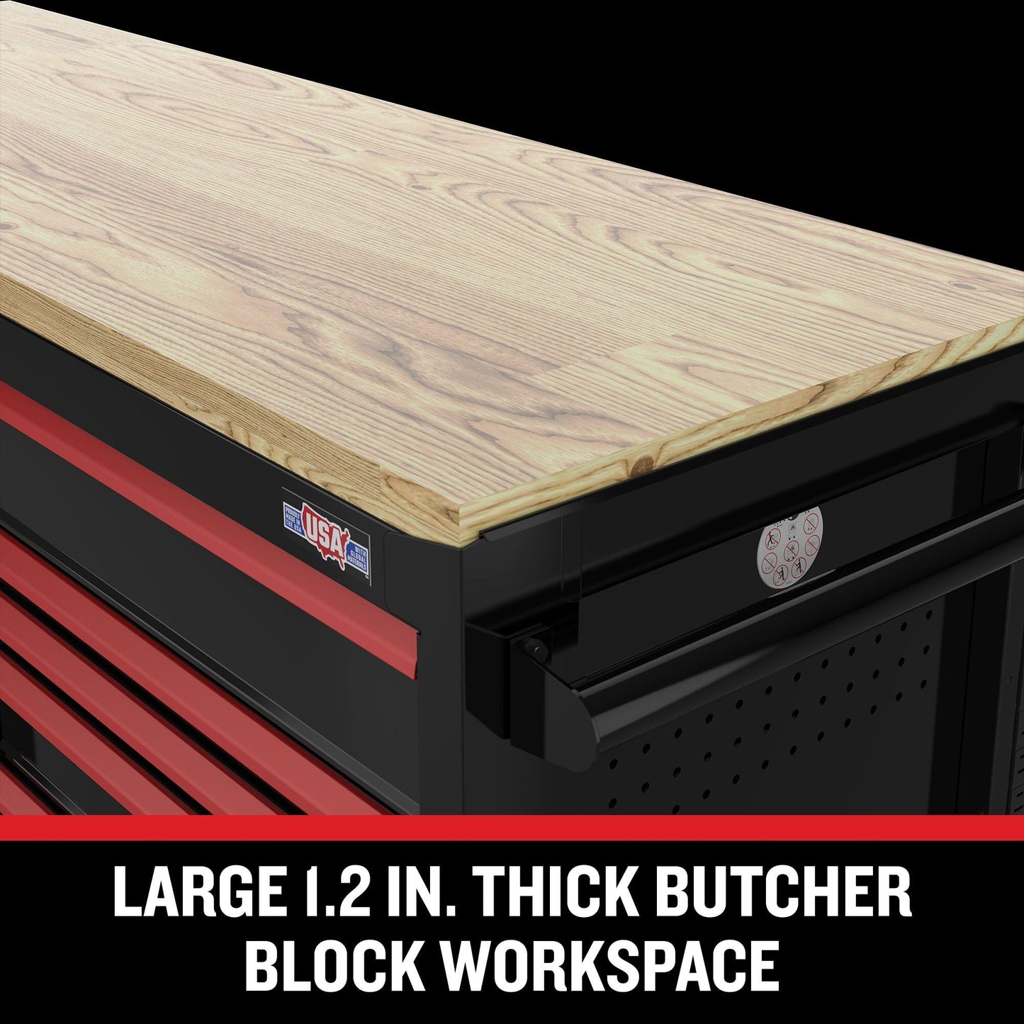 CRAFTSMAN V-Series 63 in. Garage Storage Mobile Workstation with 11 Drawers (CMSTVS6311BK)