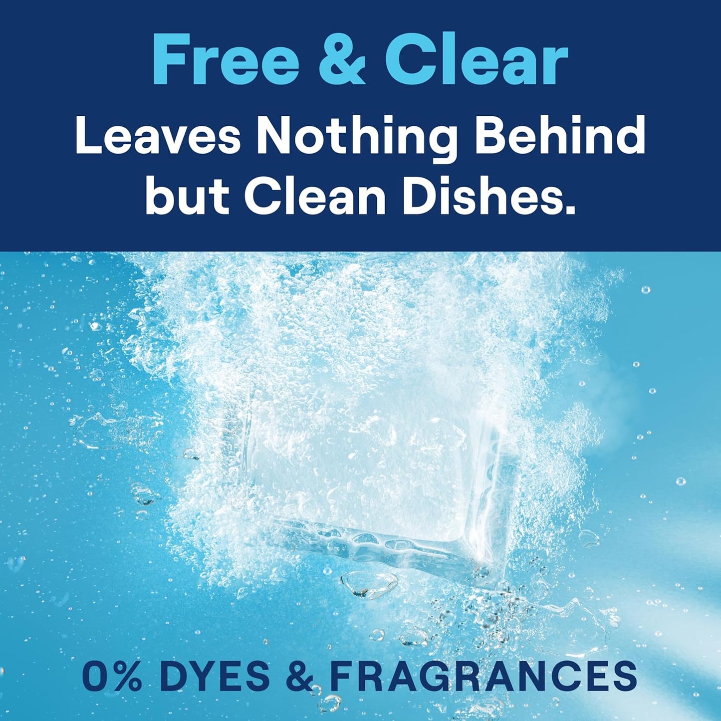 Seventh Generation Dishwasher Detergent Packs - Free & Clear, 45 Count | Sparkling Clean Dishes