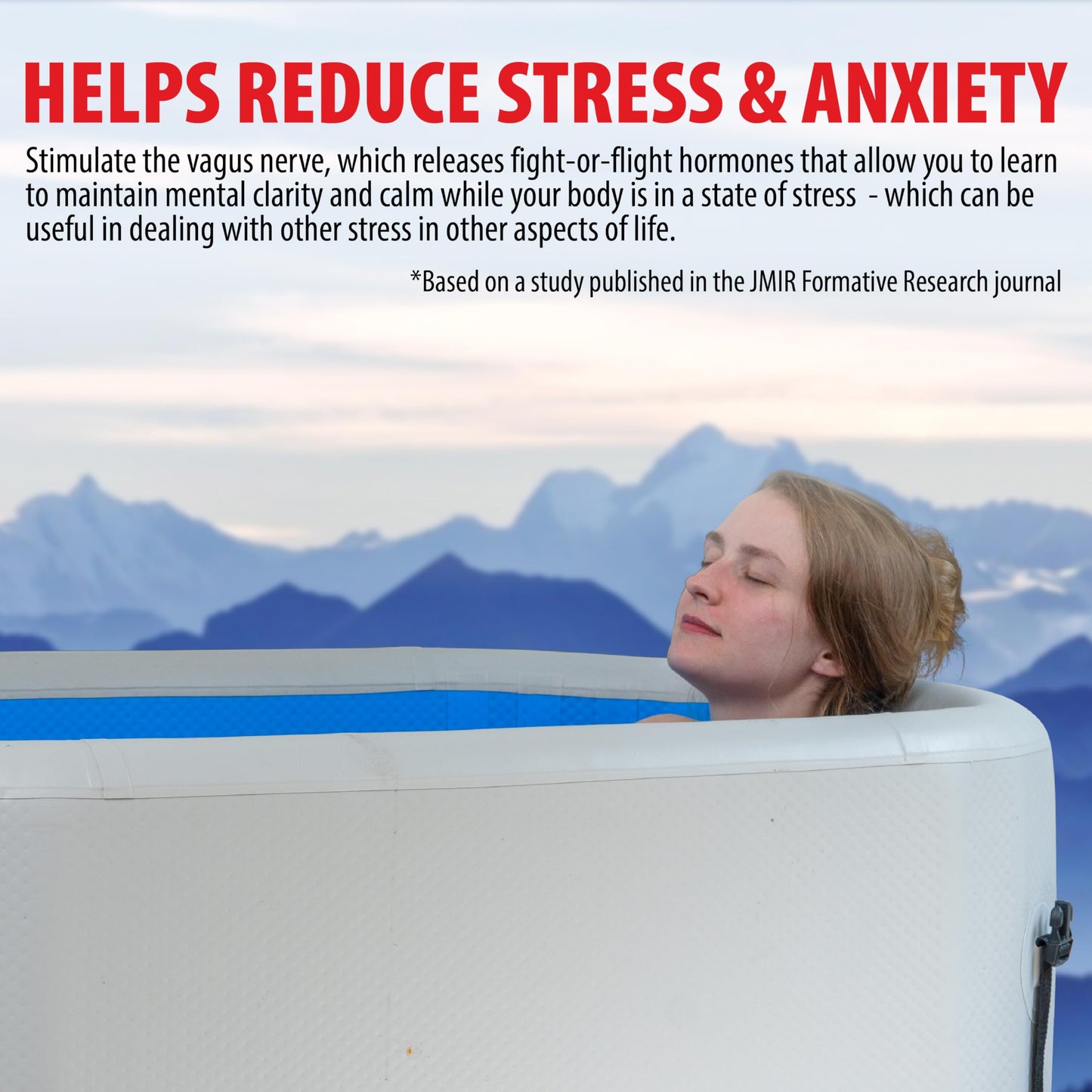 Polar Revive Inflatable Ice Bathtub With Chiller 2.0