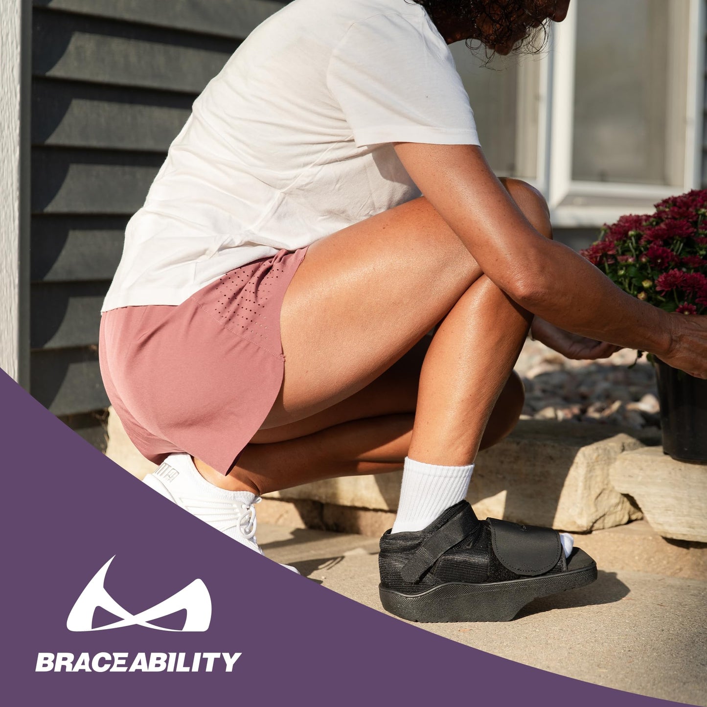 BraceAbility Forefoot Offloading Post-Op Shoe - Non-Weight Bearing Medical Wedge Boot for Diabetic Foot Ulcer, Metatarsal Fracture, Broken Toe, Bunion, Hammer Toe Surgery - Fits Men and Women (L)