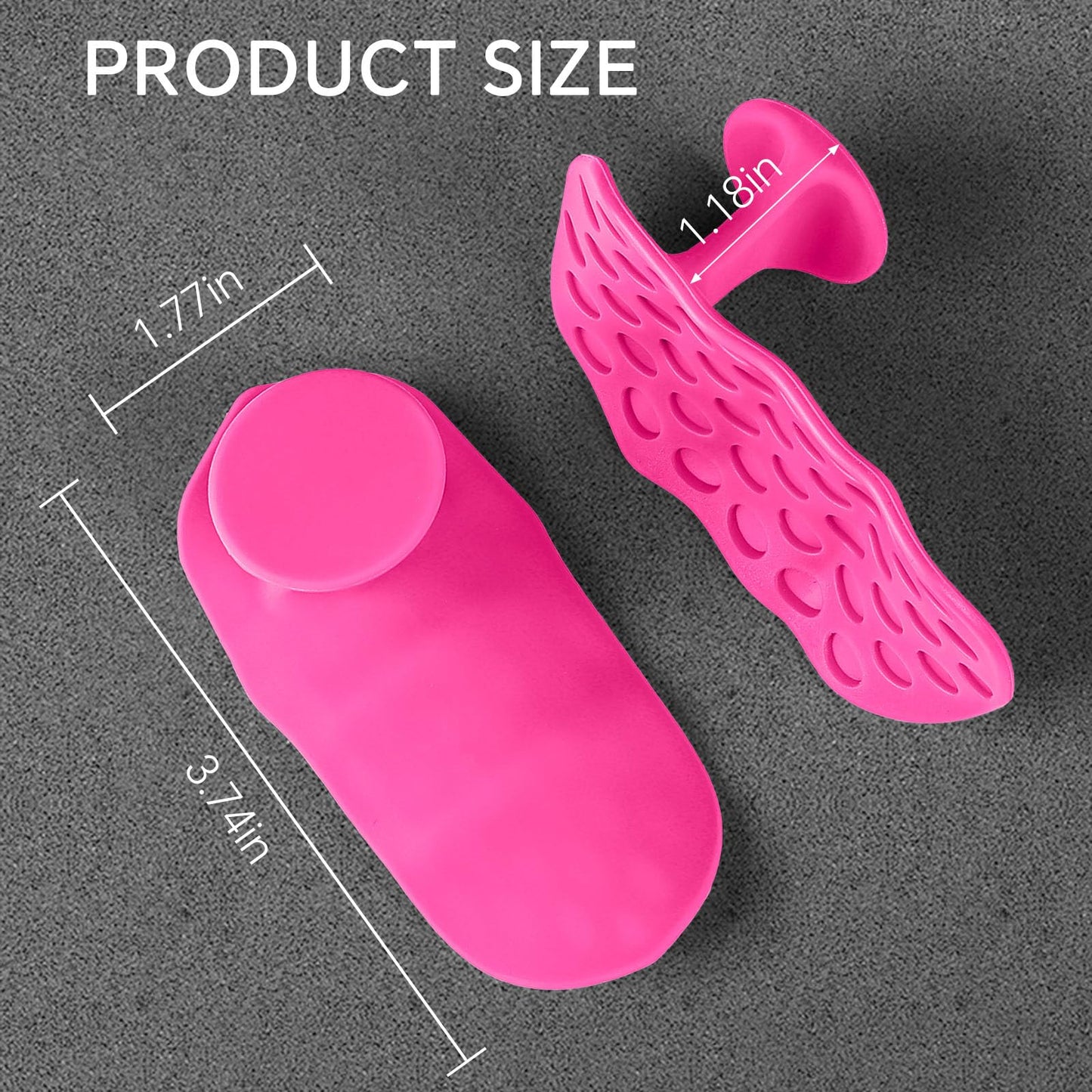 GoBene Pink Lifting Grips Women Rubber Weight Lifting Grips for Men Women, Hand Palm Protection Grips for Training and Exercise