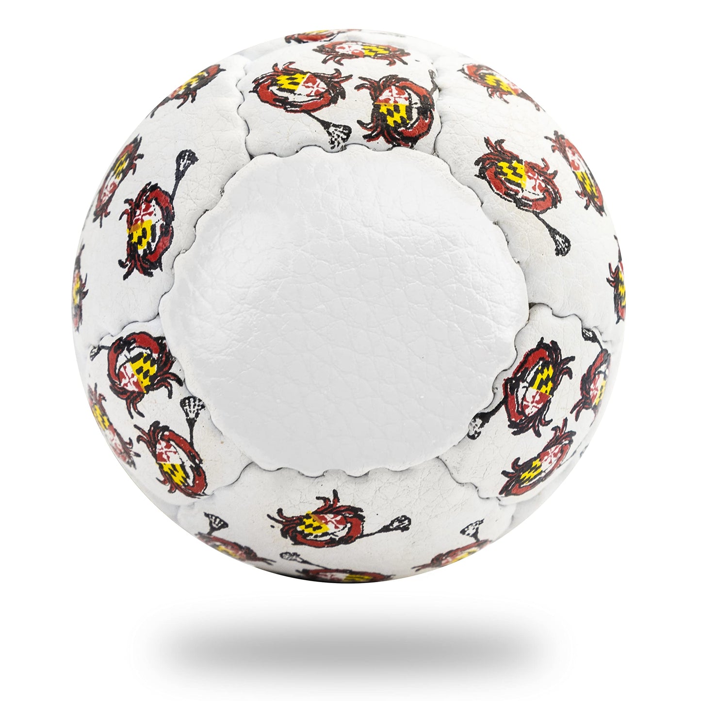 Lax Sak Soft Practice Lacrosse Balls - Same Weight & Size as a Regulation Lacrosse Balls, Great for Indoor & Outdoor Practices, Less Bounce & Minimal Rebounds - Mini Crabs, 1 Pack